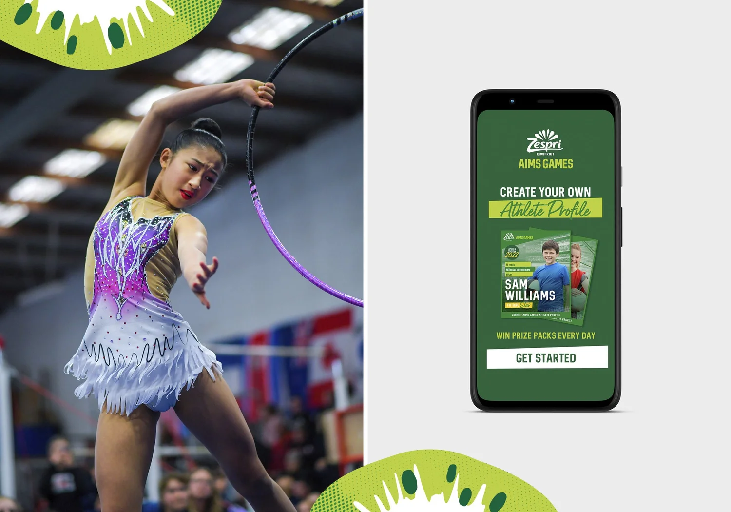 Zespri Aims Games — Inkdrop | Branding | Creative | Design | Social ...