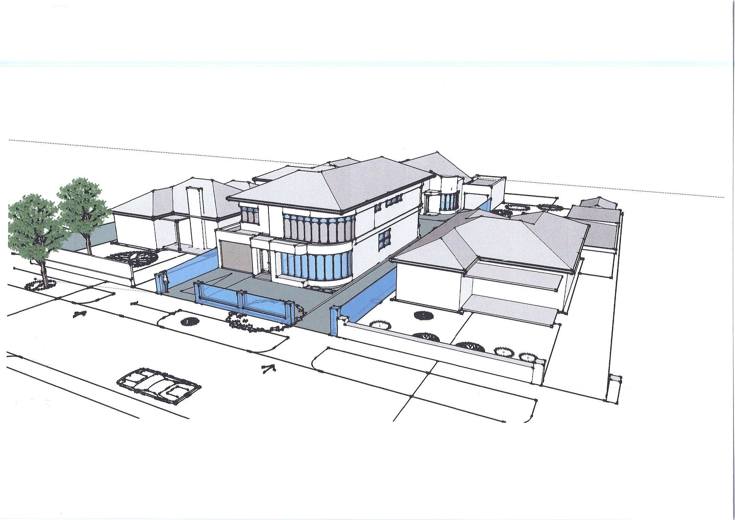 Detailed concrete construction reviewed as part of a project advisory service.