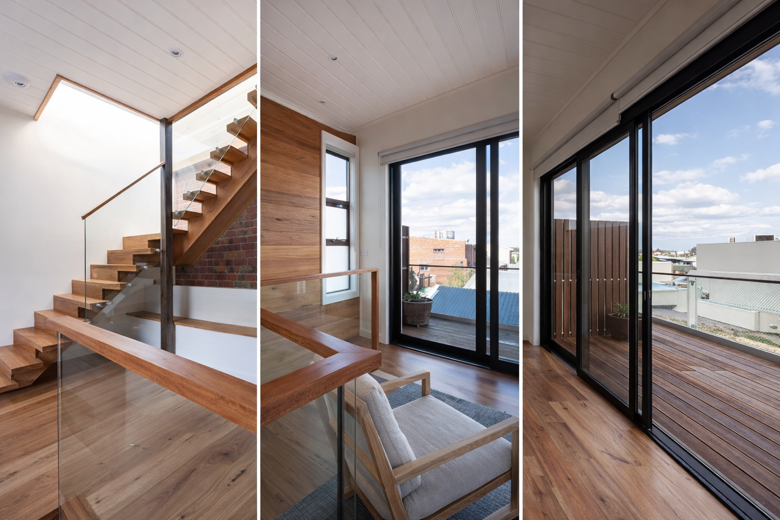 Architect-led design and build showcasing timber craftsmanship, light-filled interiors and seamless indoor–outdoor living