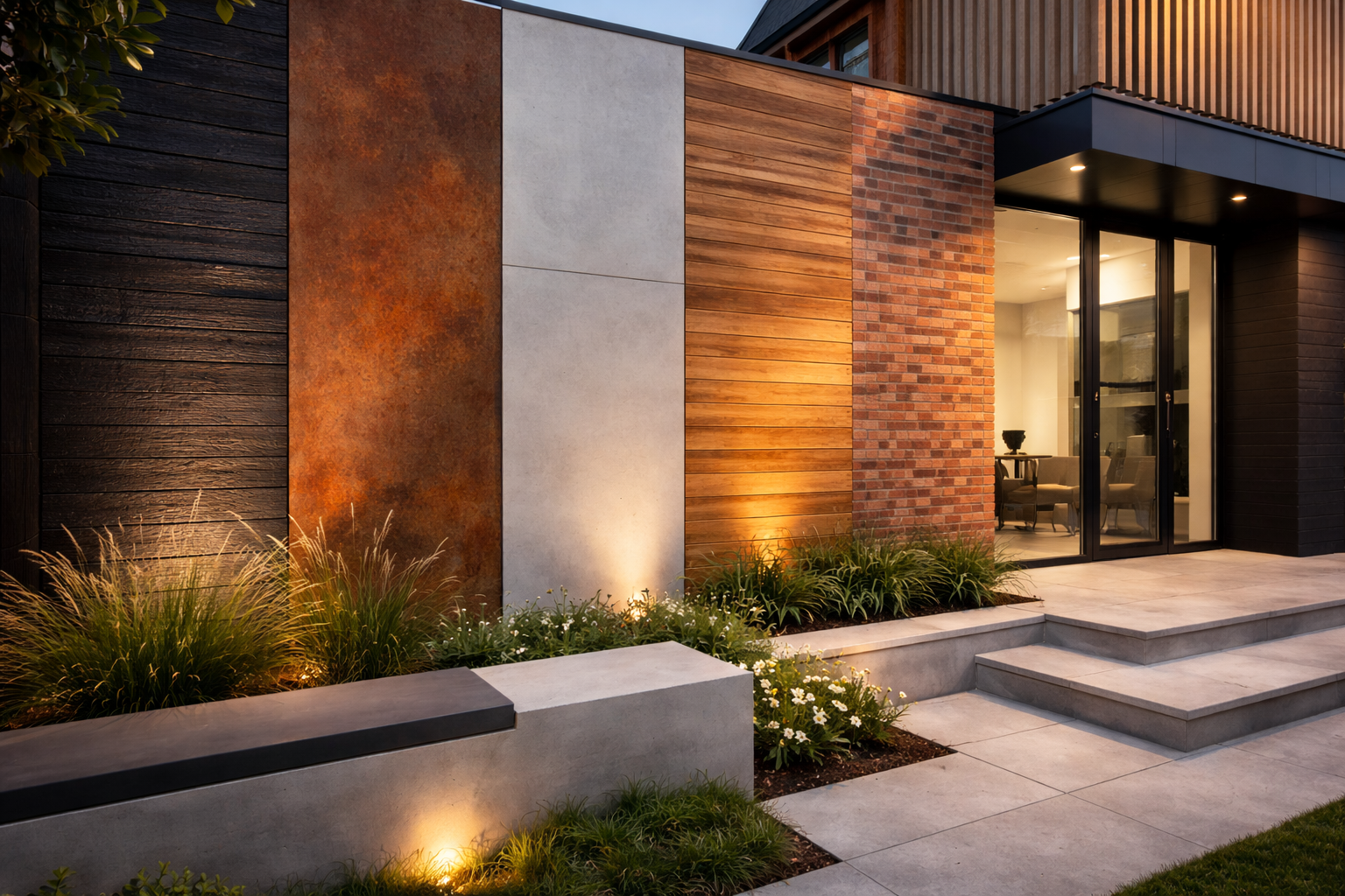 Various materials that COAD88 CONCRETE incorporates in their concrete house build