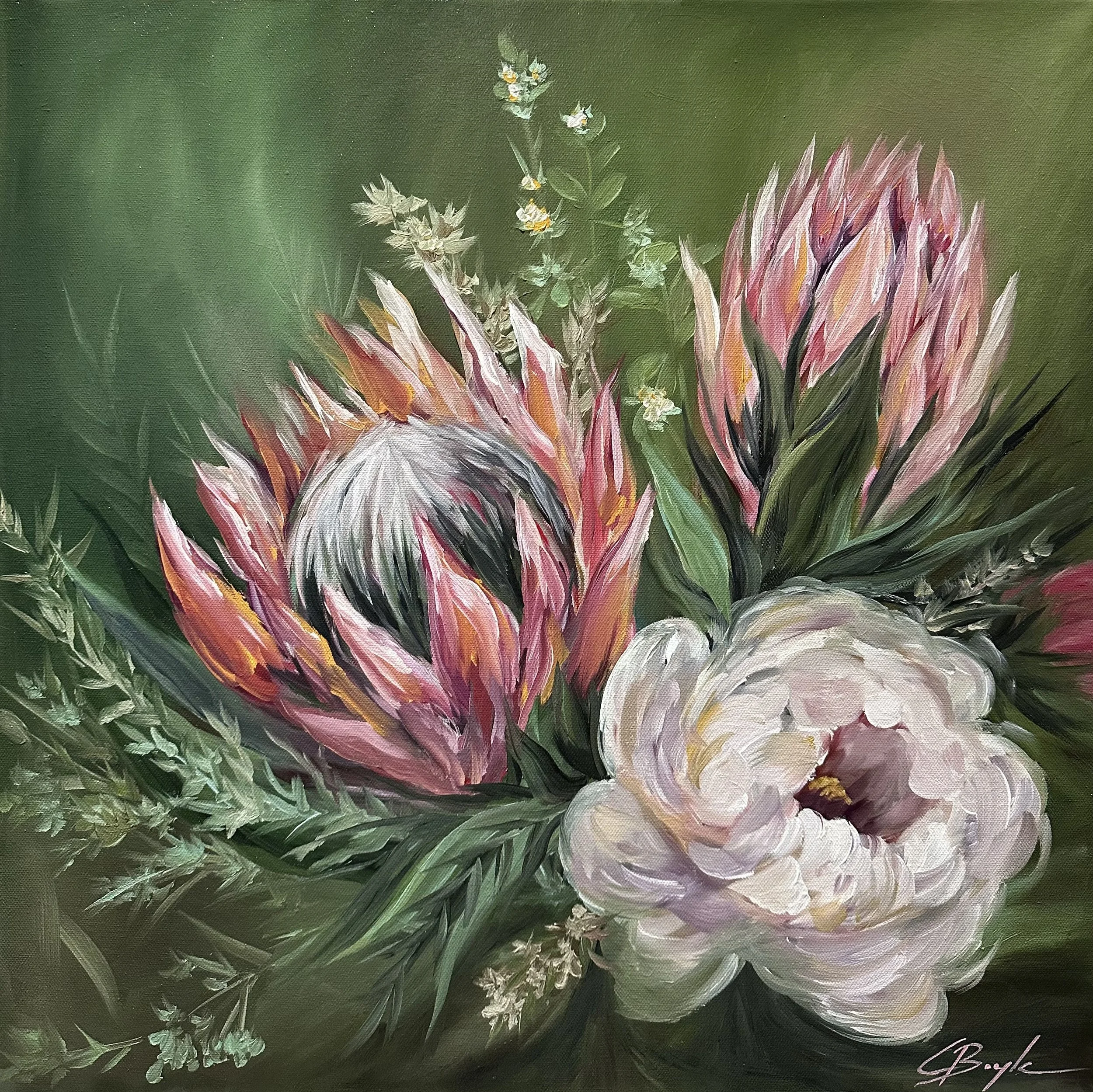 Bright & Wild - Oil on Canvas - 51 x 51cm
Available Soon