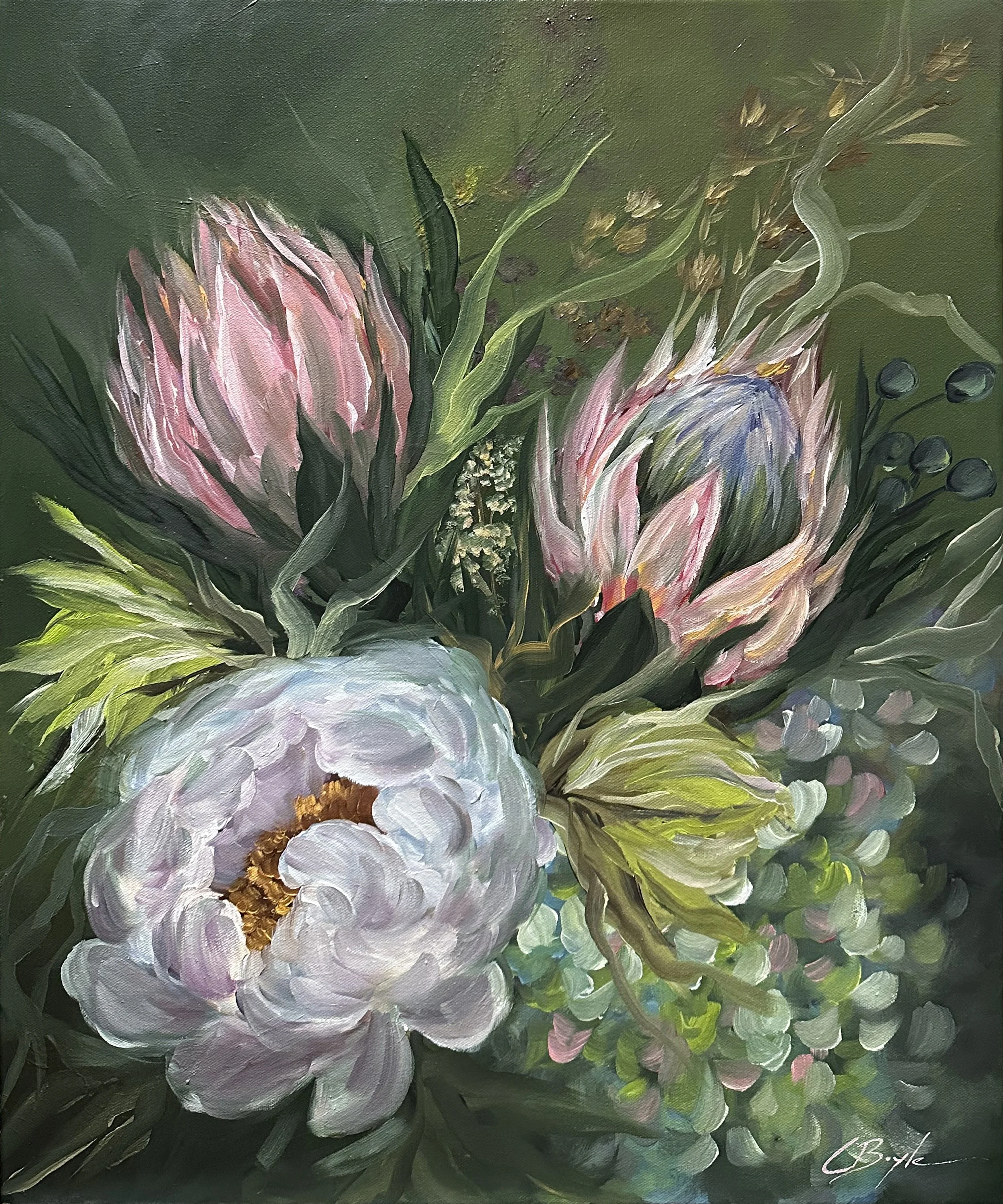 Flower Dance - Oil on Canvas - 61 x 50cm
Available soon