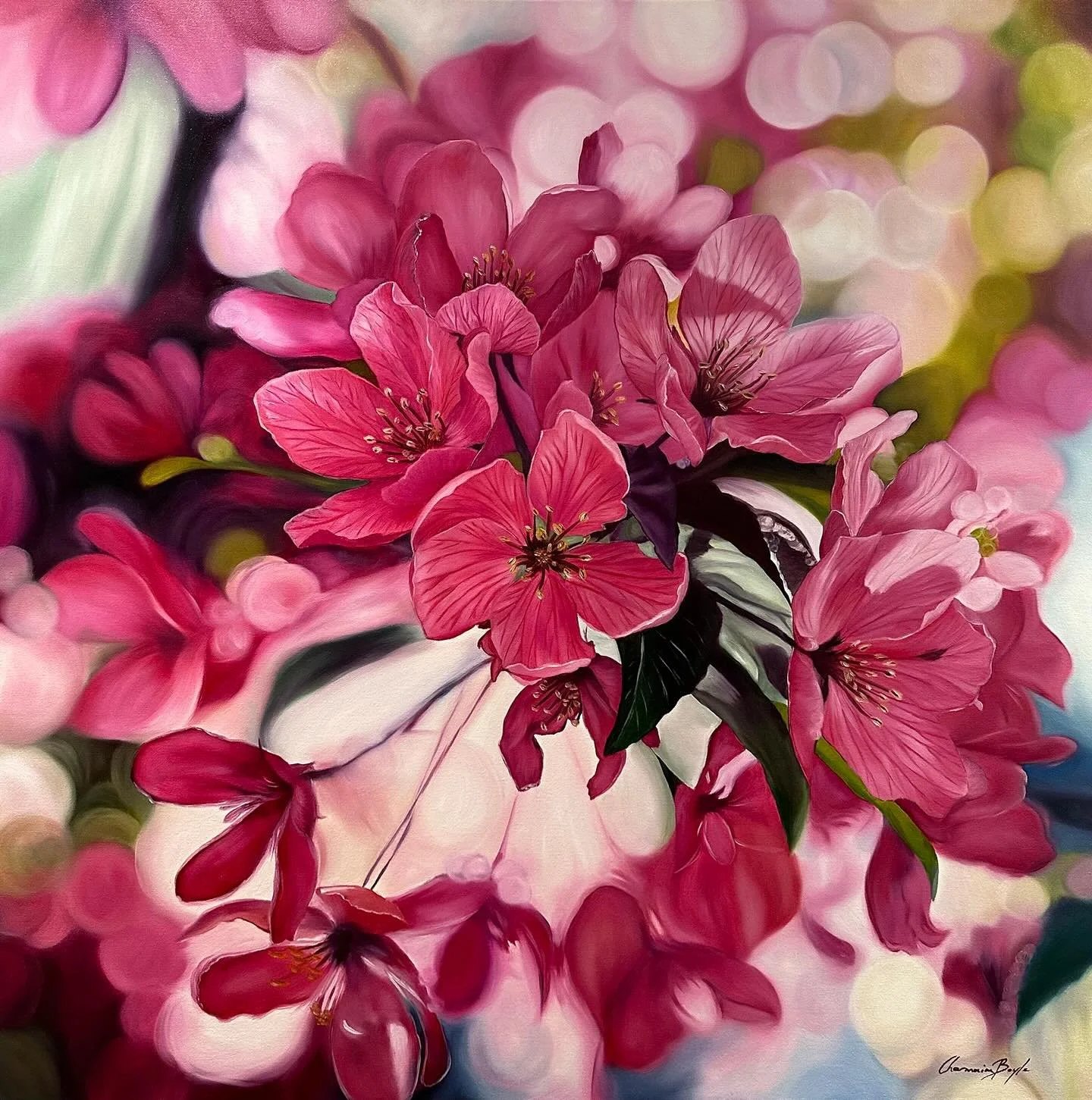 So excited that 6 of my paintings will soon be off to The Torrance Gallery in Edinburgh for their Winter Exhibition 🤗

#feelinggrateful #winterartshow #scotlandartist #floralpaintings #natureart #bloomsfordays #flowersforever #artforhomes #statement