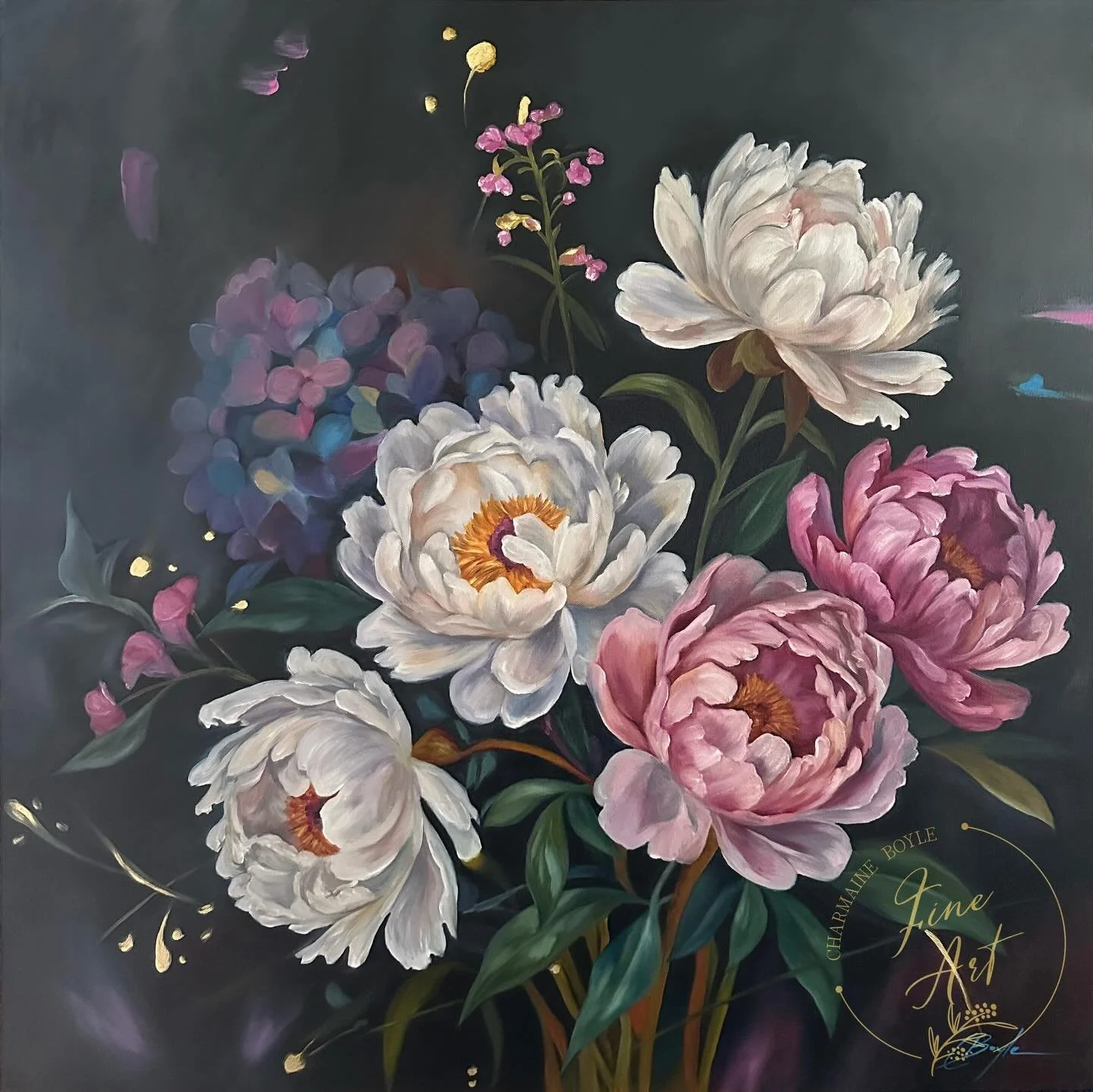 &ldquo;Beauty appears where there is an edge. A type of courage. A fearlessness against the unknown. Not where there is perfection. &ldquo; ~ Victoria Erickson 

RISE AND BLOOM 
Oil on canvas - 80 x 80cm

Available soon at The Glasgow Gallery, &lsquo