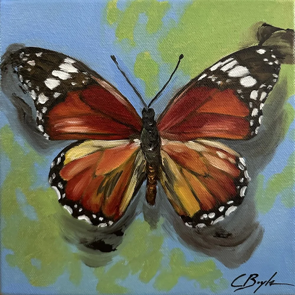 Luminous Echoes - Oil on Canvas - 20 x 20cm
£175 (Framed)