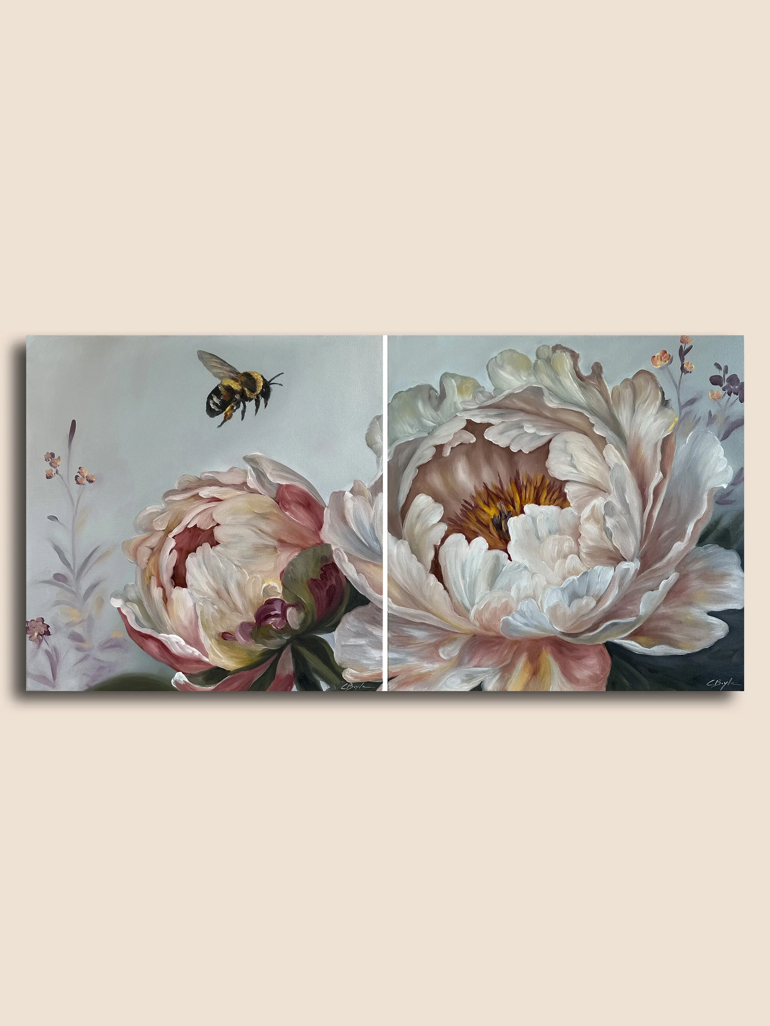 WHERE WE BREATHE (diptych)