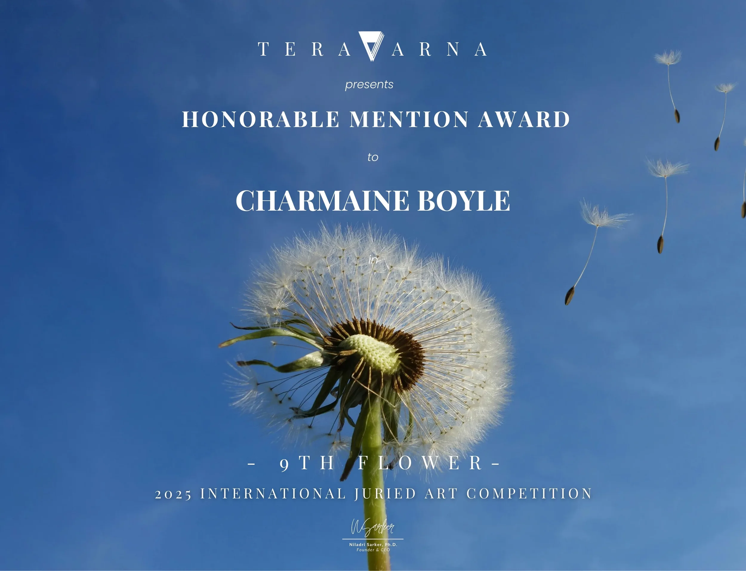 9the Flower Honourable Mention award.webp
