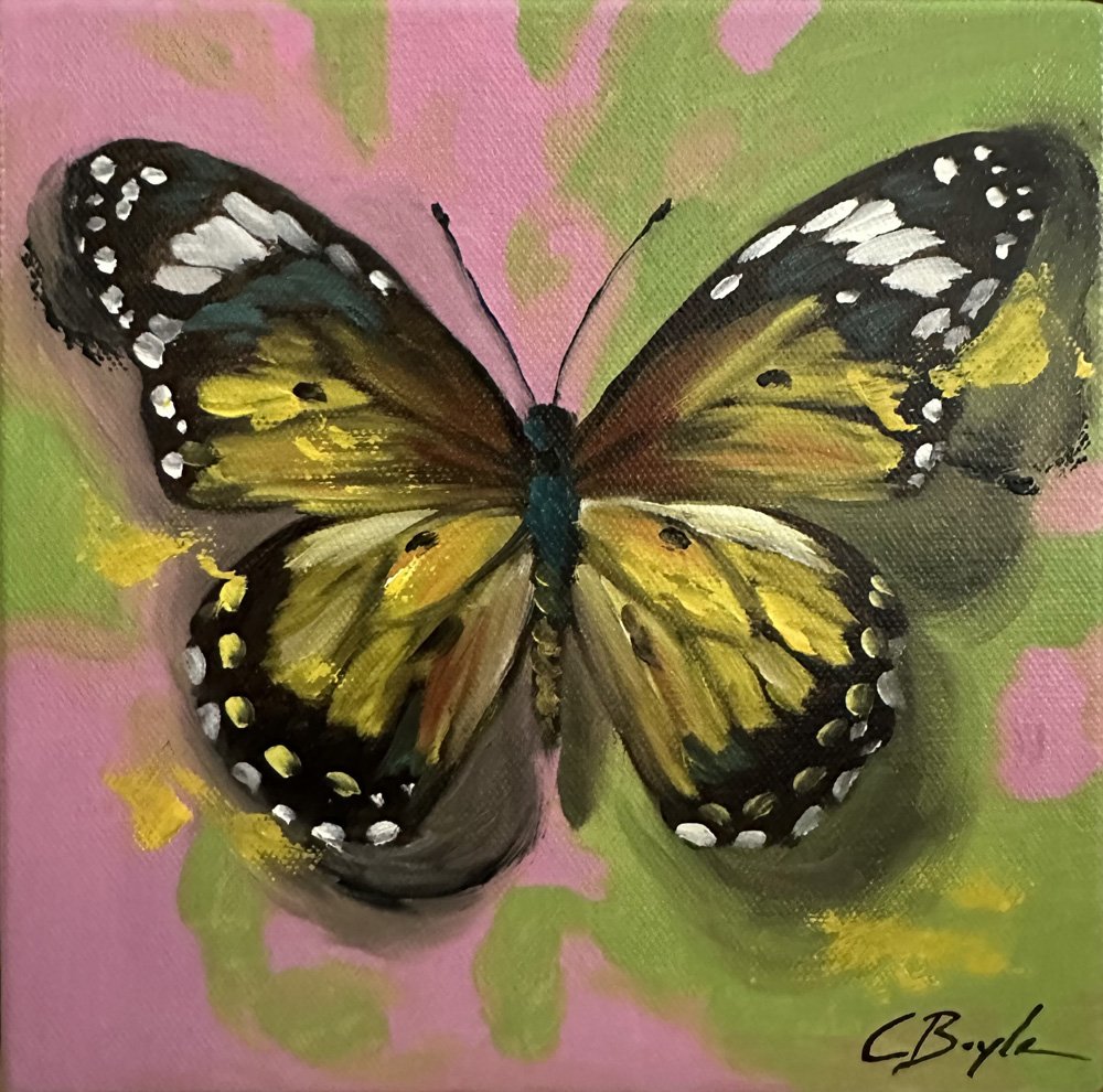 Metamorphosis - Oil on Canvas - 20 x 20cm
£175 (Framed)