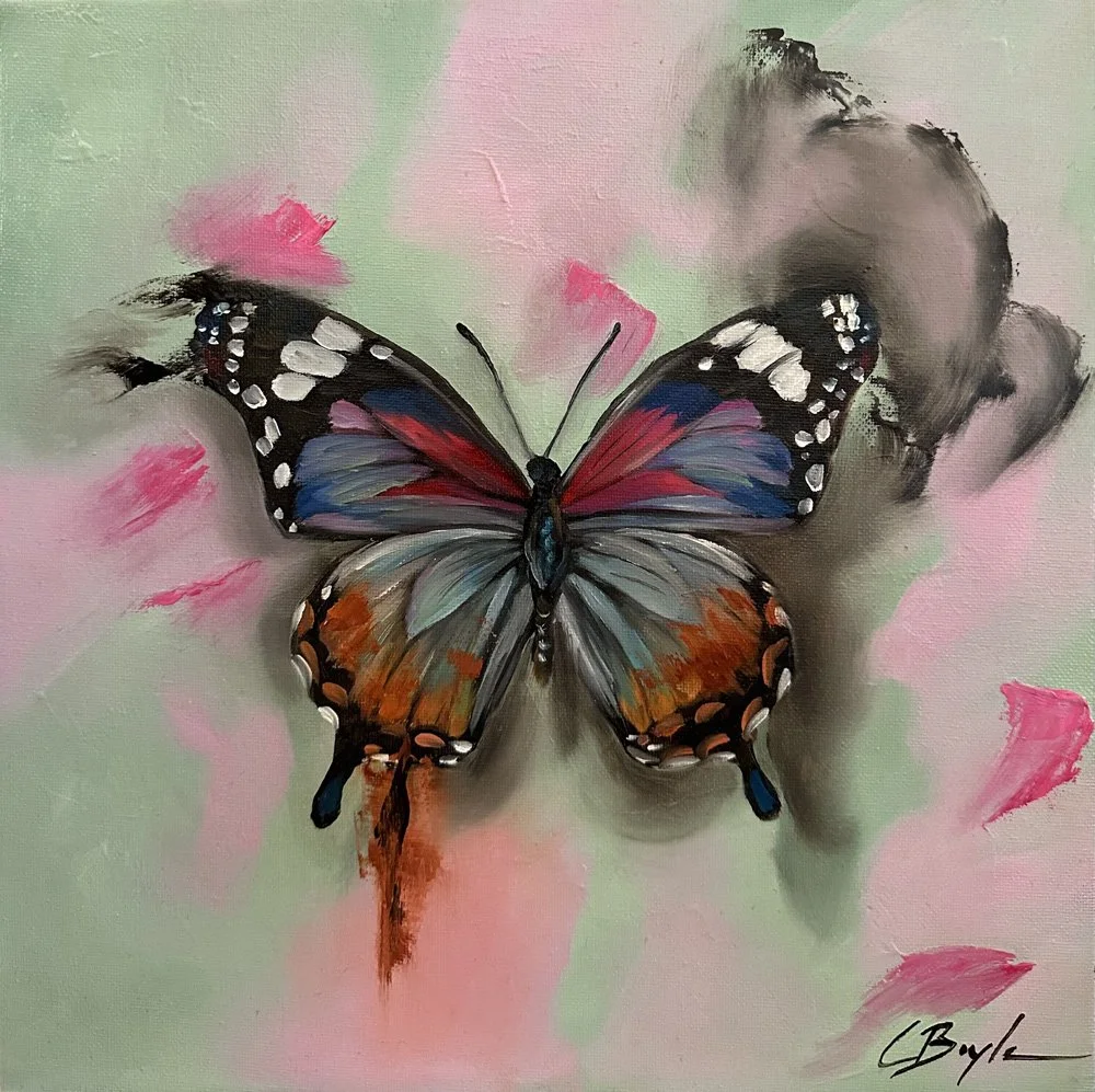 A Colourful Life - Oil on Canvas - 30 x 30cm
£210 (Framed)