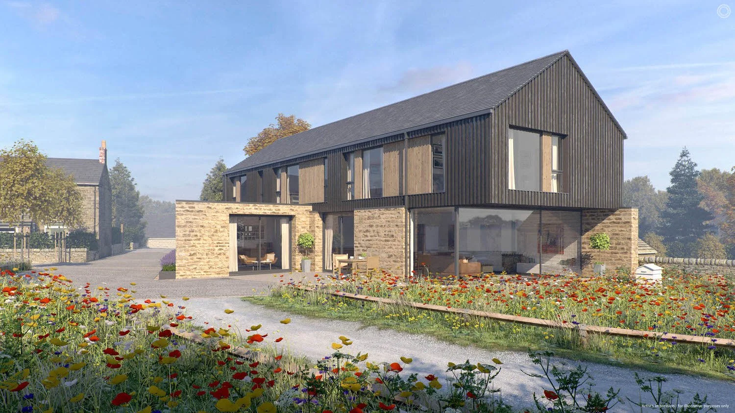 MAD Architects LLP — MAD Architects Chesterfield - New Build House Holmesfield near Sheffield
