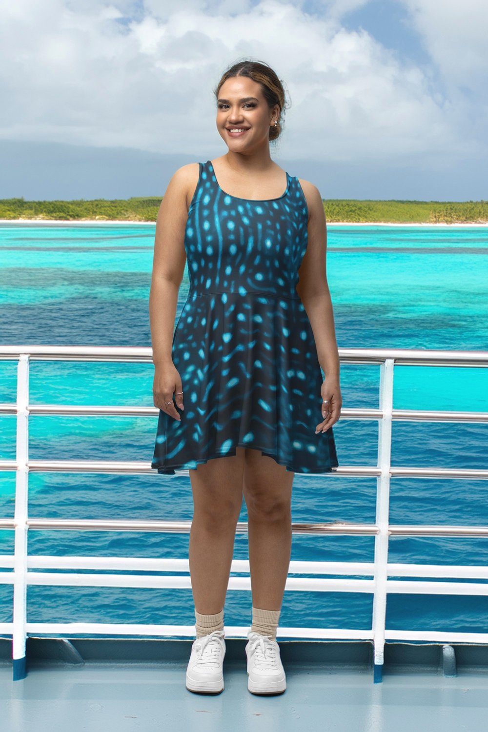 shark skater dress Whale Shark Skater Dress SEA by SHELLS