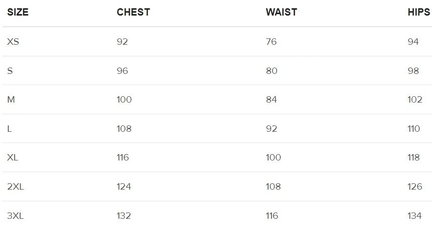 Men's Rash Guard Size Guide | Find Your Fit Today – Shop Men’s Rash ...
