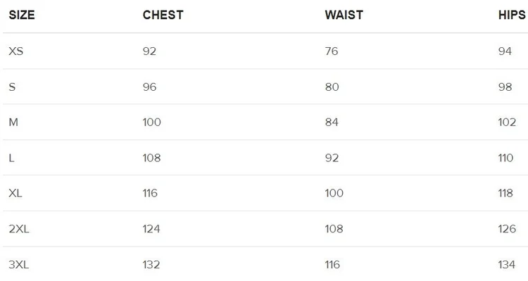Men's Rash Guard Size Guide | Find Your Fit Today – Shop Men’s Rash ...