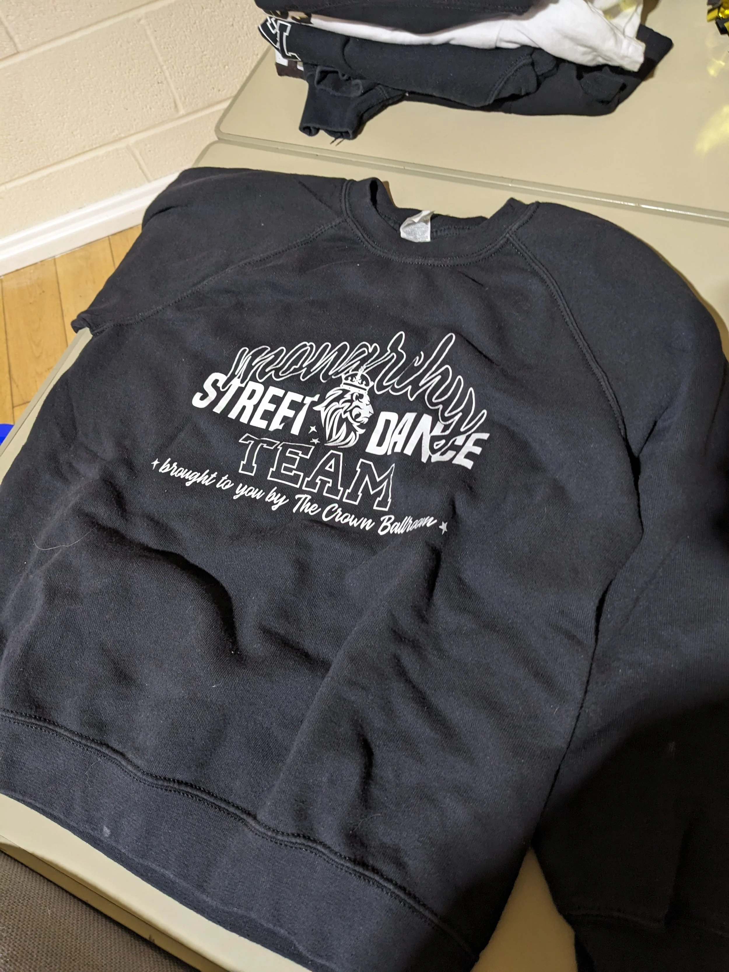 Street Dance Team Sweatshirt (worn) - 12-13Y - FREE