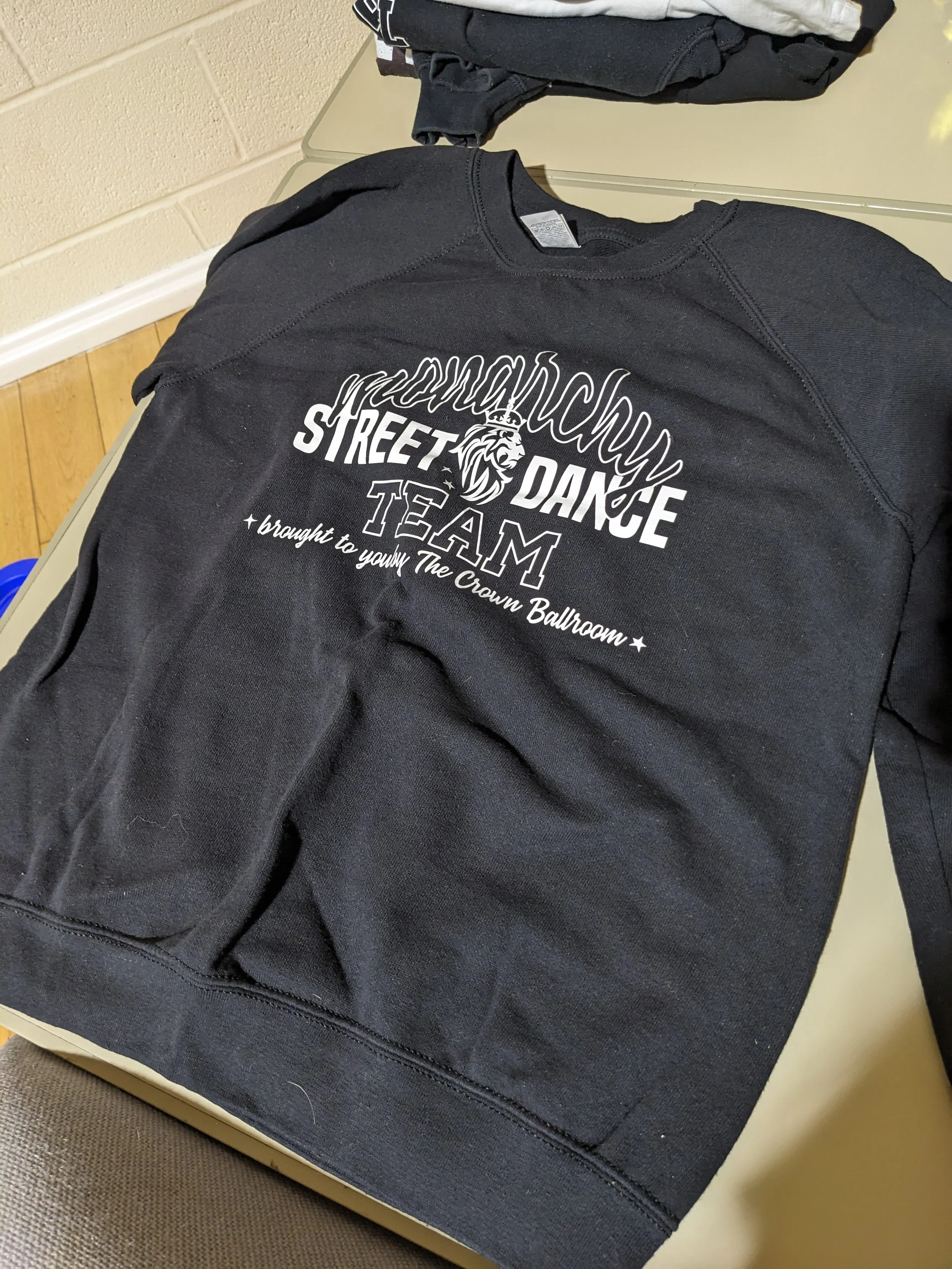 Street Dance Team Sweatshirt (worn) - 12-13Y - FREE