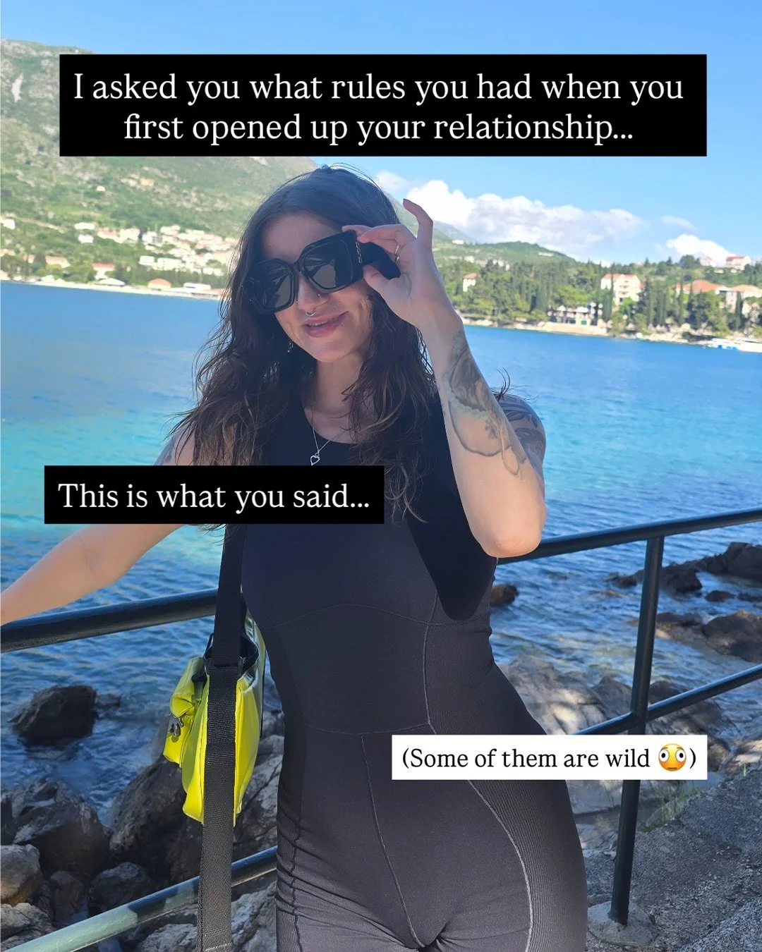 IMO rules serve a purpose when opening a relationship (to feel safe and &ldquo;in control&rdquo; (emphasis on FEEL) or to prolong the stage of the relationship you&rsquo;re in with your existing partner - or let&rsquo;s be real, to &lsquo;test&rsquo;