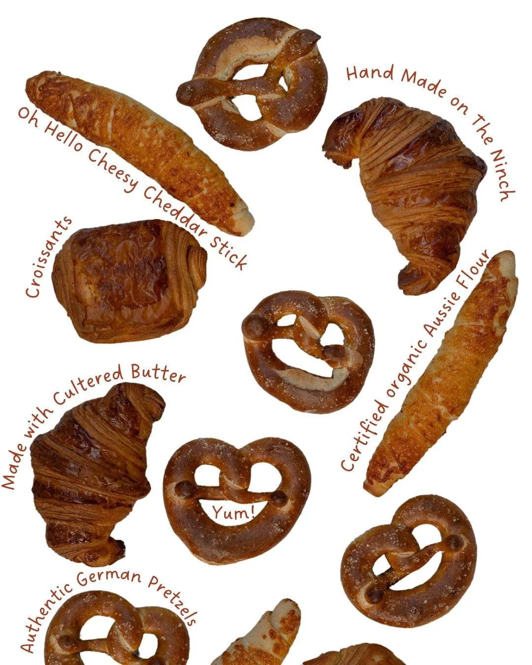 🔥Saturday vibes = Butterken goodies! 🔥

Don&rsquo;t walk&hellip; RUN. Your taste buds will thank you💥

🥨 Pretzels that slap
🥐 Buttery croissants
🥪 Fresh sandwiches
🧀 Cheesy cheddar sticks
🐝 Beesting that scream weekend
🐌 Cinnamon Scrolls
🥖 