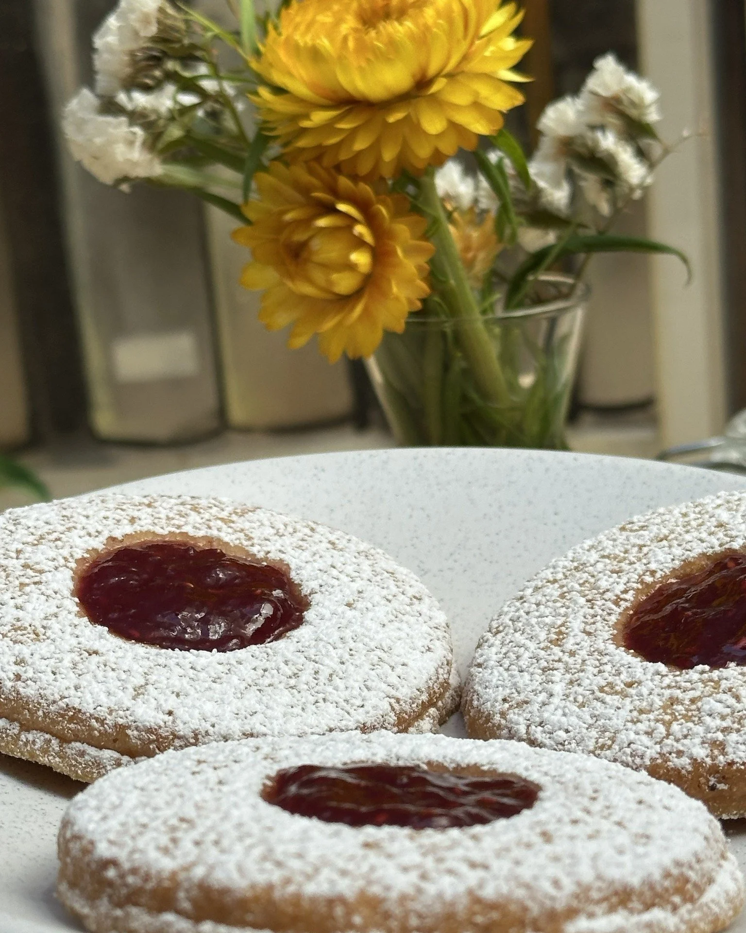 The perfect drop for your morning, afternoon or evening.

If you haven't tried it already, our new Raspberry Drop cookie, you're truly missing out.

When you take your first bite, the unexpected texture will have you wanting more. This crumbly, yet c