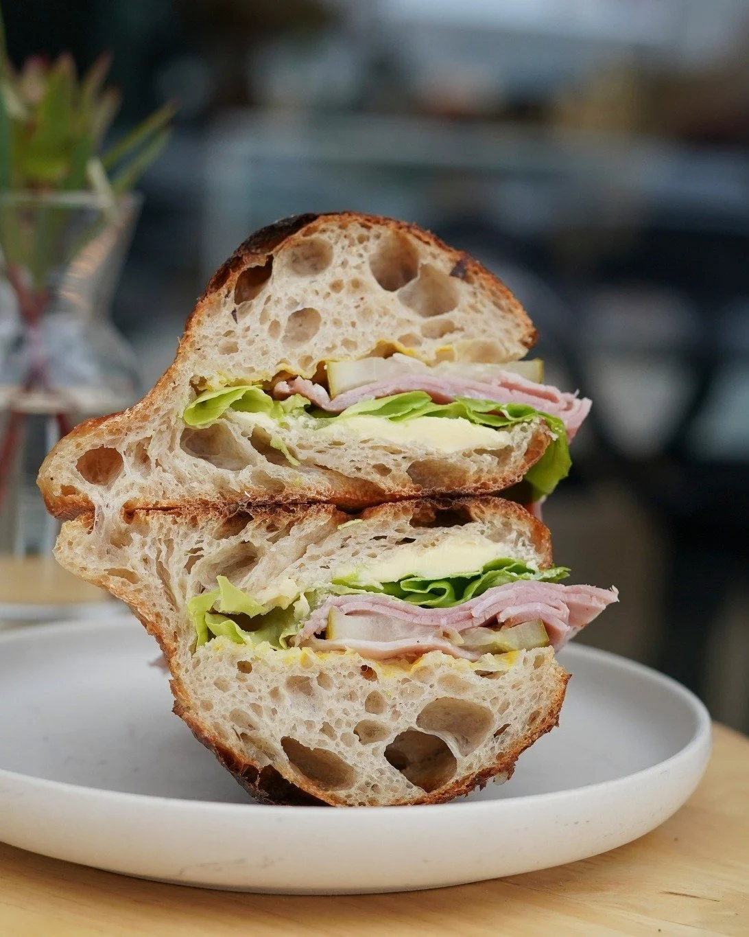 Our sandwiches are built different. Literally. 😏

Because when your bread is this good, you don't need to hide behind a mountain of fillings and hope for the best.

🩷 Ham, Mustard &amp; Pickle &ndash; the no-BS classic that just works
❤️ Salami, To