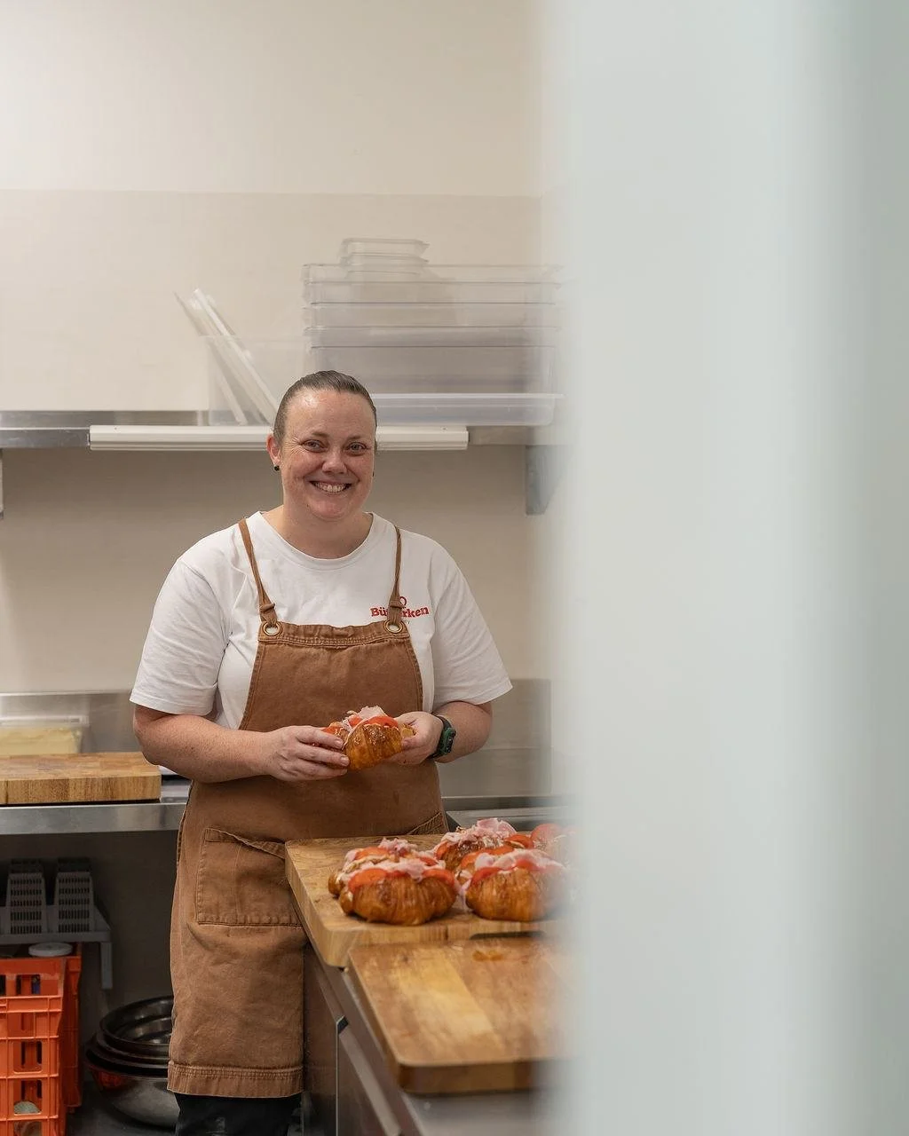 Meet Candice 🔪🥪🥕

Or as we call her: Candy, Candy Cane, CC, C-Dawg &mdash; one of our fabulous sandwich chefs here at Butterken Bakery 🥪

Candice grew up in Mount Eliza, became obsessed with cooking shows, fell in love with food, travelled the wo