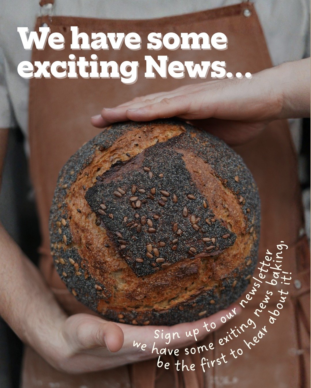 You look like you love good news 📢🧡

Good bread. German traditions. Bakery news. And the occasional excuse to eat more cake.....and pretzels 🥨

Sign up to the newsletter and we&rsquo;ll pop into your inbox with new products, seasonal specials, bak