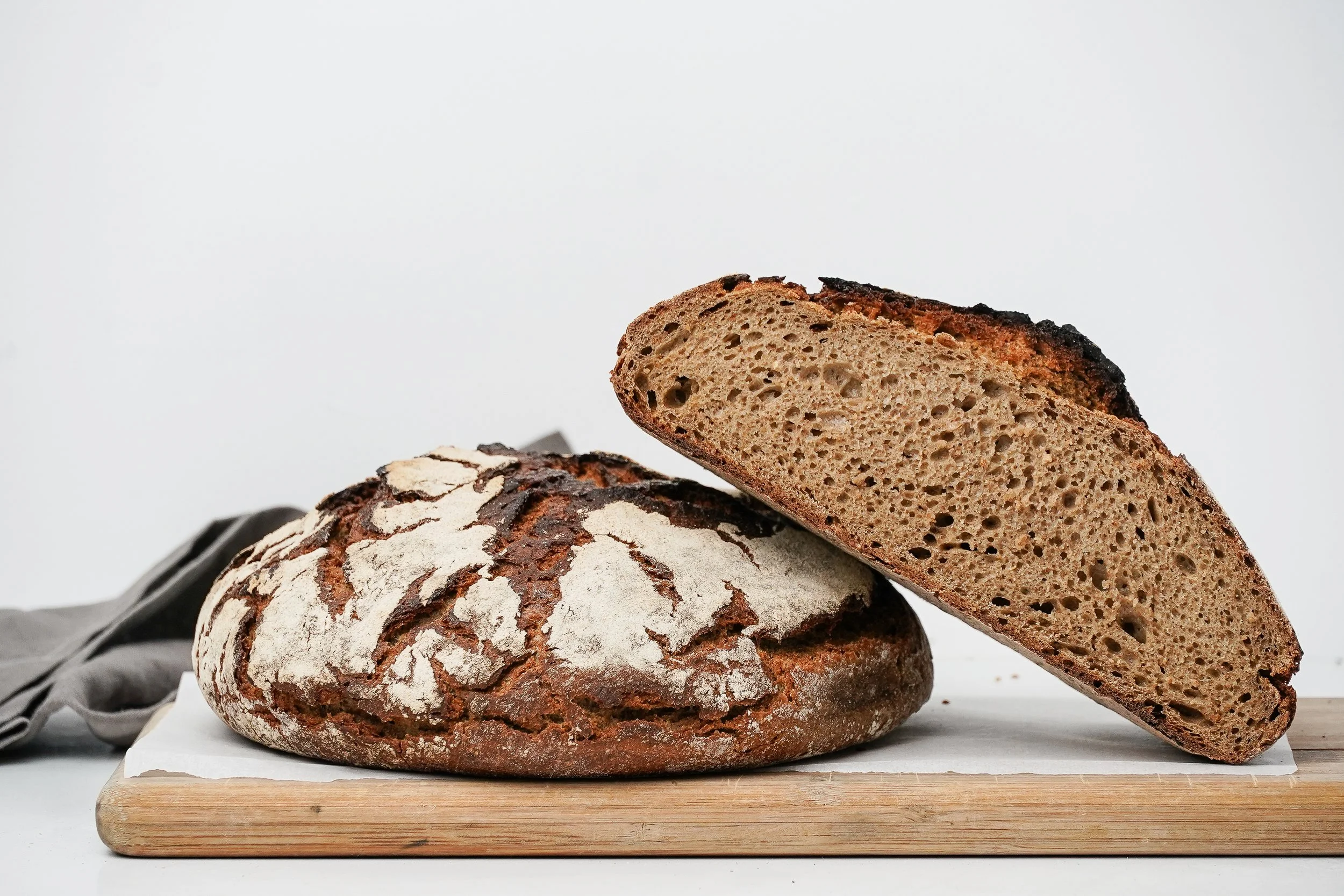 A loaf of Butterken Bakery Rye Bread