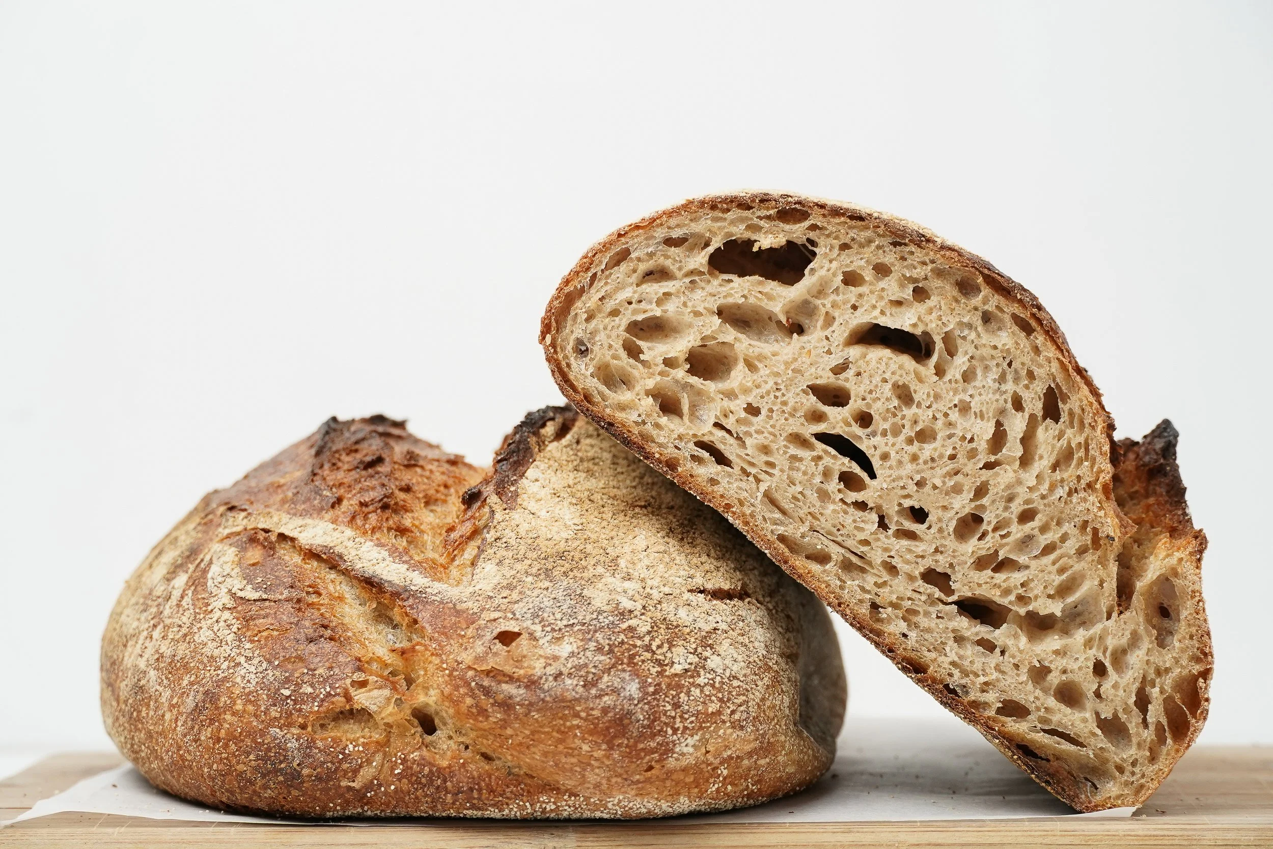 A loaf of Butterken Bakery Sourdough