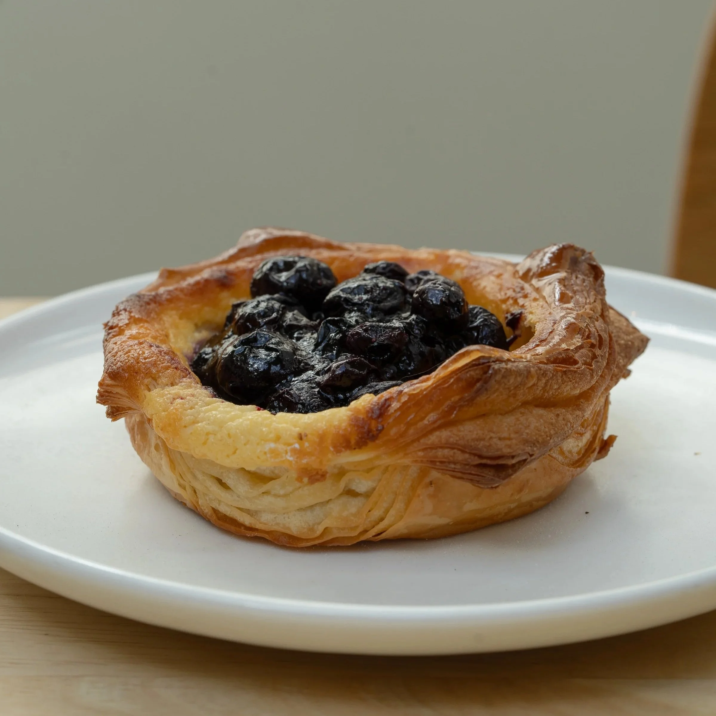 Blueberry Quark Cheesecake Danish
