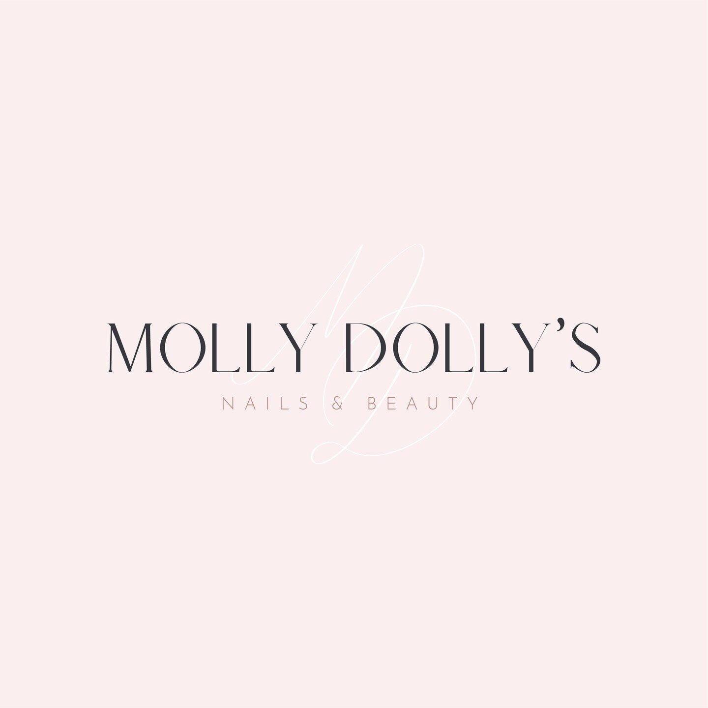 Molly Dolly's Nails &amp; Beauty ✨ 

I&rsquo;ve been working with Molly on this pretty, sophisticated branding for her new business venture. 

Fill out the enquiry form linked in bio to start your branding journey today📩
 
#branding #brandingdesign 
