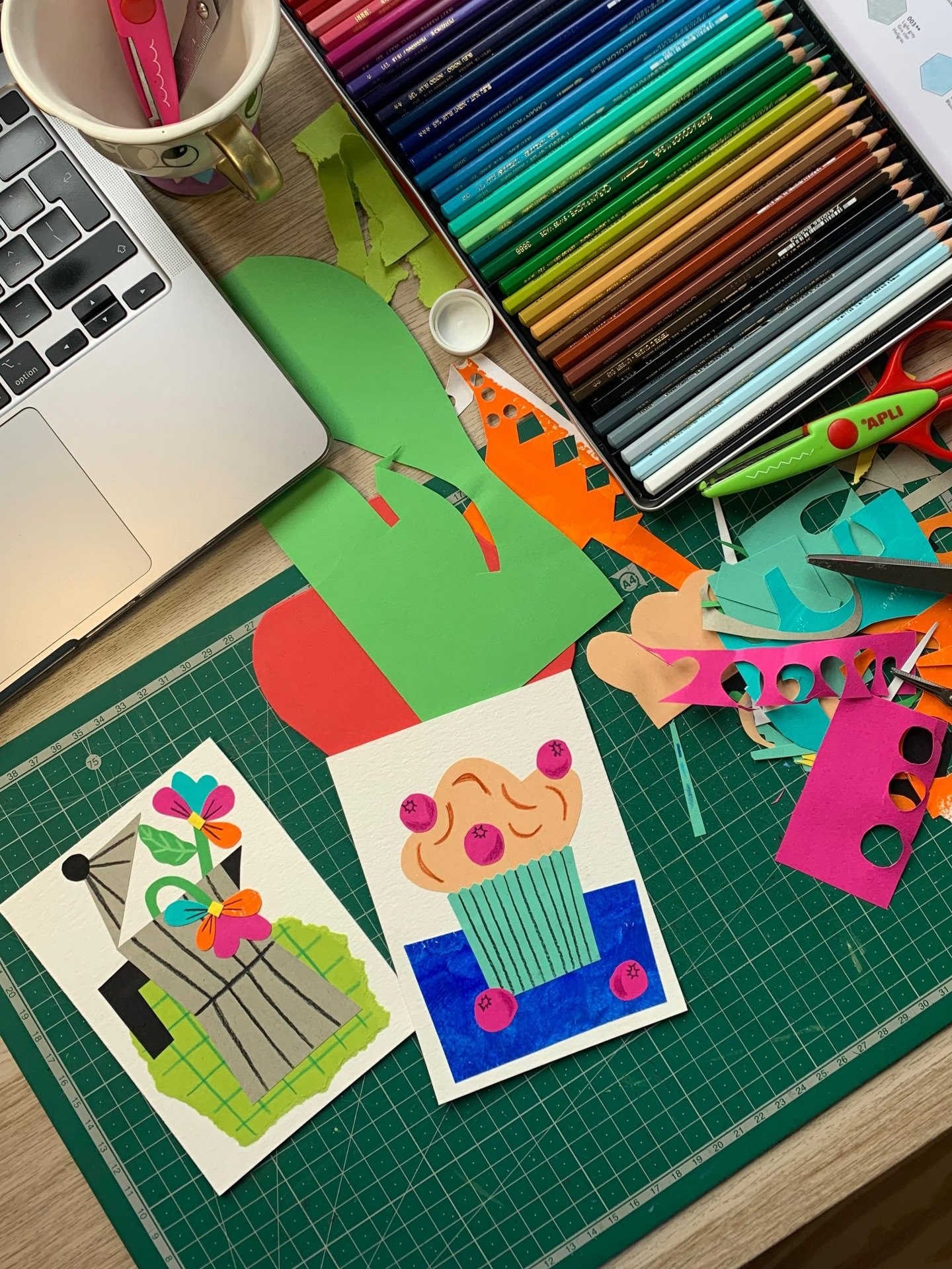 Quem se junta &agrave; @margarida_sampaio num workshop de colagens? 🙌 Ainda h&aacute; vagas para dia 29 de mar&ccedil;o! Venham preparar um lanche delicioso feito s&oacute; com papel, cola e tesoura ✂️ Todas as informa&ccedil;&otilde;es no site ~ at