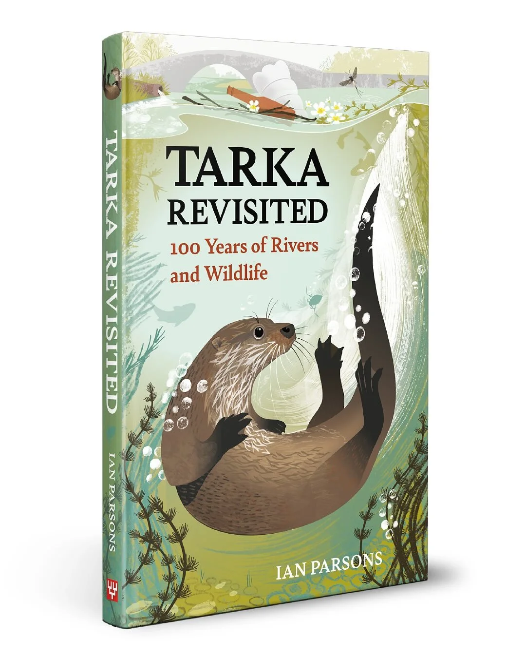 Tarka Revisited by Ian Parsons, published @pelagicpublishing and out in 2026. This was a really special cover to illustrate for many reasons, not least, Tarka the Otter by Henry Williamson is such a vital and evocative tale of British wildlife. This 