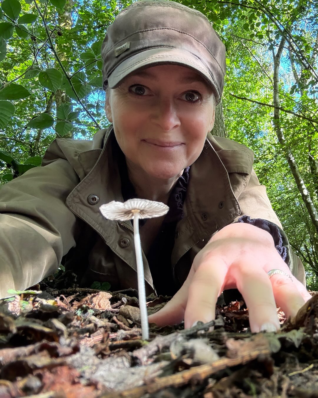 With the rain&hellip; comes fabulous fungi! This is the hare&rsquo;s foot inkcap - (a new species for me, spotted at the weekend) and so short lived in this form it&rsquo;s easily overlooked, before it dissolves into inkiness. Today, it was oyster mu