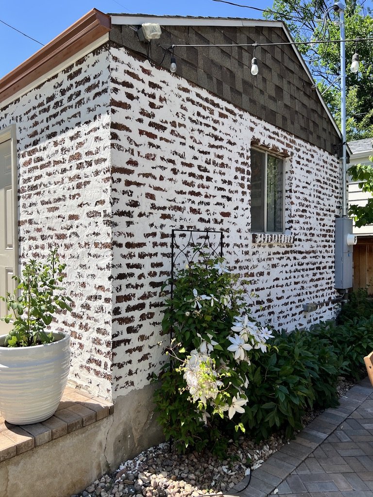 German Smear Brick Exterior Home Denver | New Perspective Painting