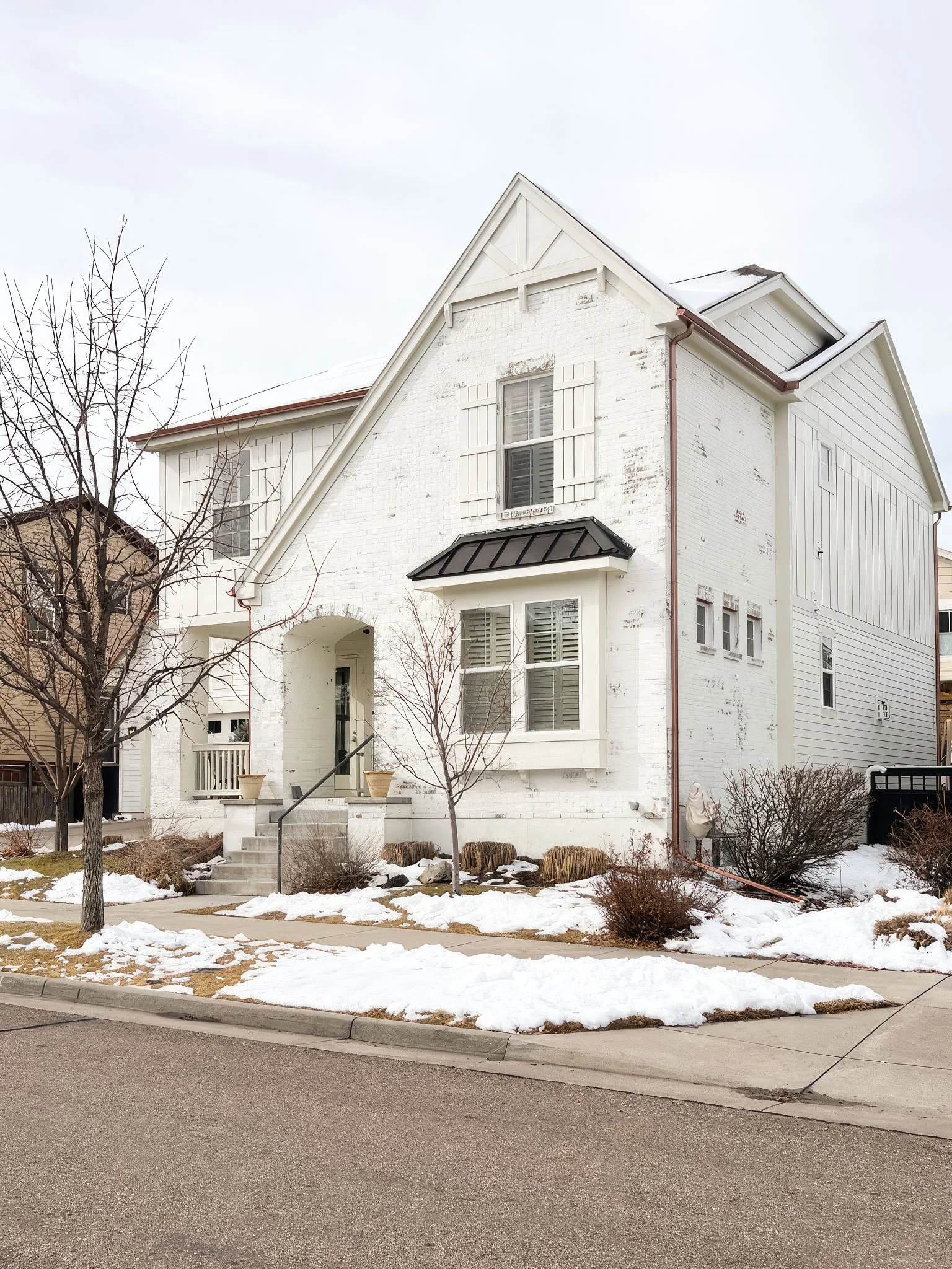 Denver Limewash Company Lime wash Brick Home New Perspective Painting