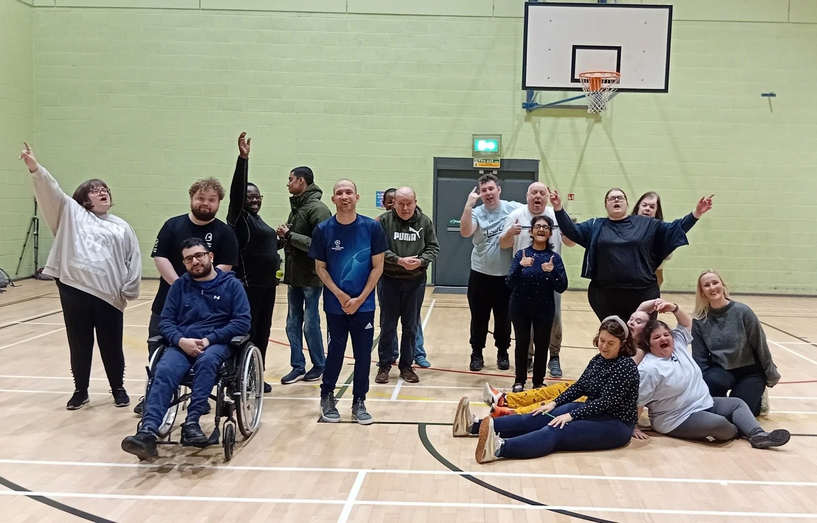 Fabulous Friday, so much fun across all our sessions. Friday Zumba with the fabulous Hannah Payton and Issy from BBC NWT doing some filming. 
Brilliant Friday Fusion, loads of activities going on. While all that was happening some awesome signage hap