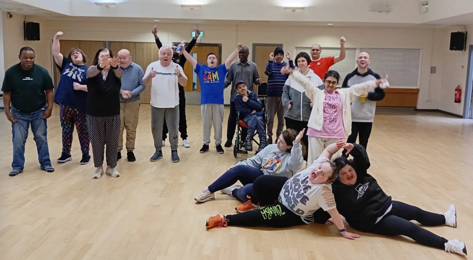 We always love it when our sessions support people to try new things. 

Lots of people trying gaming today at our Friday Fusion session for the first time and lots of fun had at our Friday Zumba session too. 

Nicely set up for the weekend.