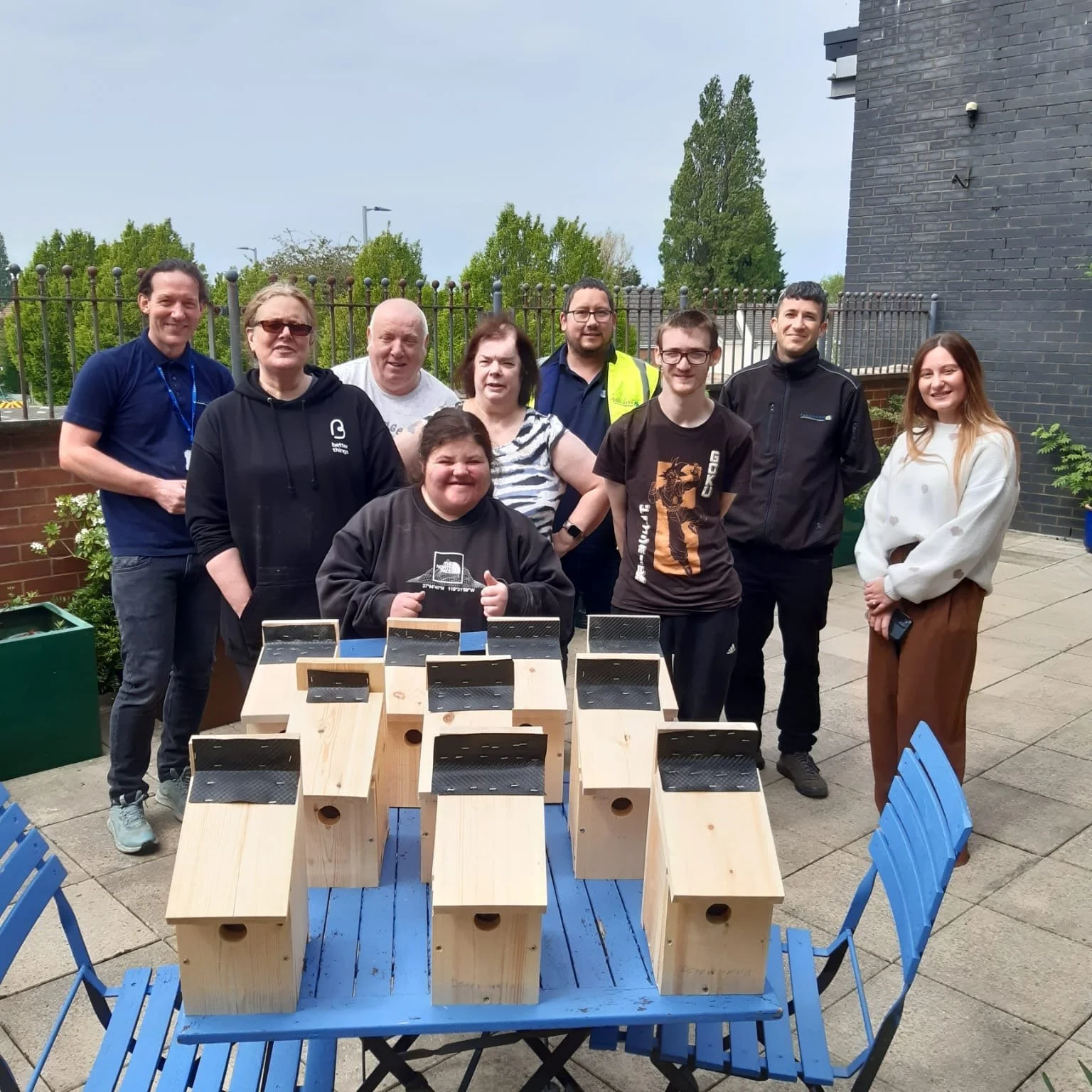 After Wildlife Wednesday we welcomed Bird Box Building Thursday with the fab team from @f_parkinson_ltd 
Learning new skills, building confidence and sharing experiences are so important for all our personal development.