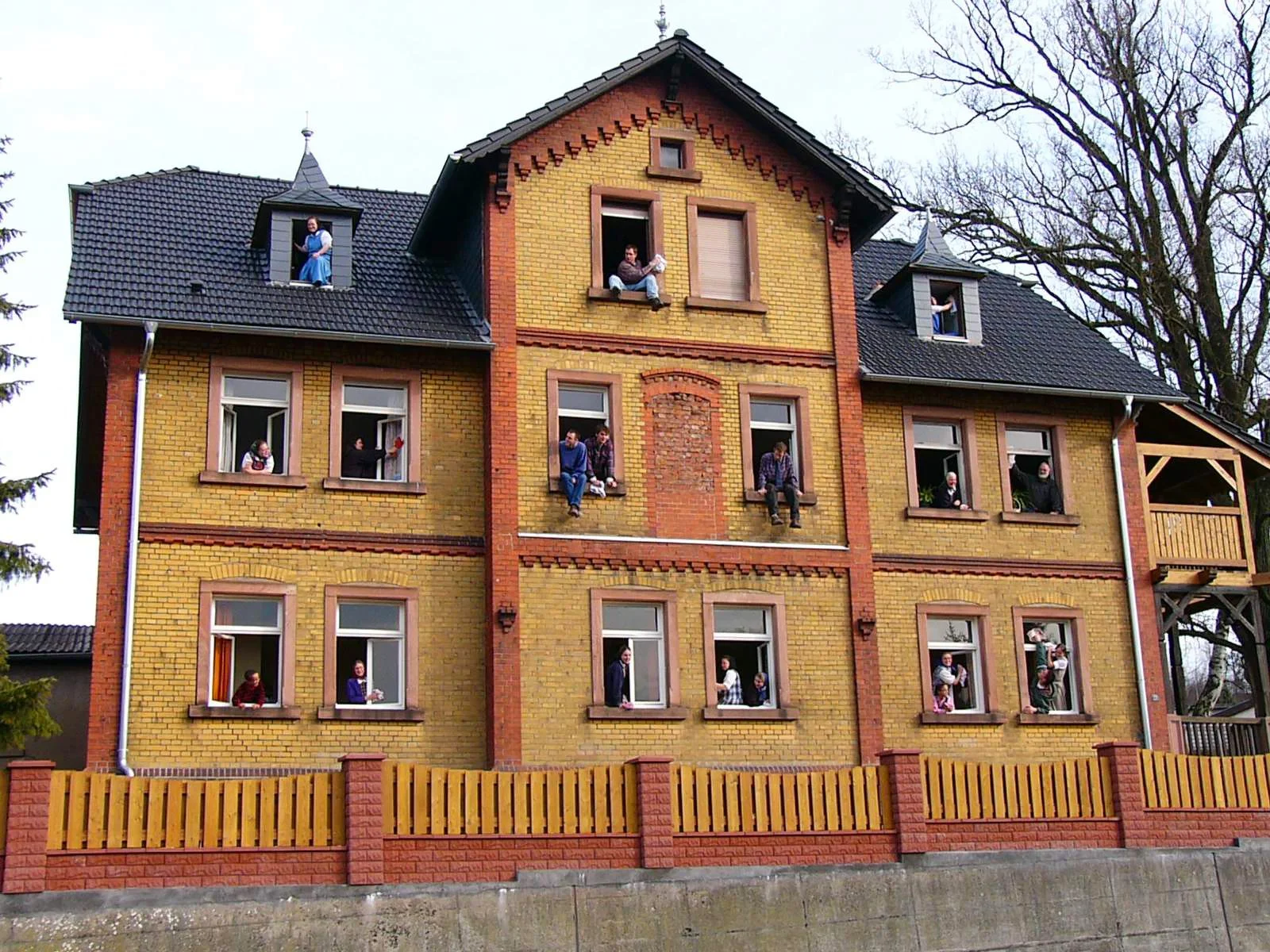 Sannerz Bruderhof - back in the original house!