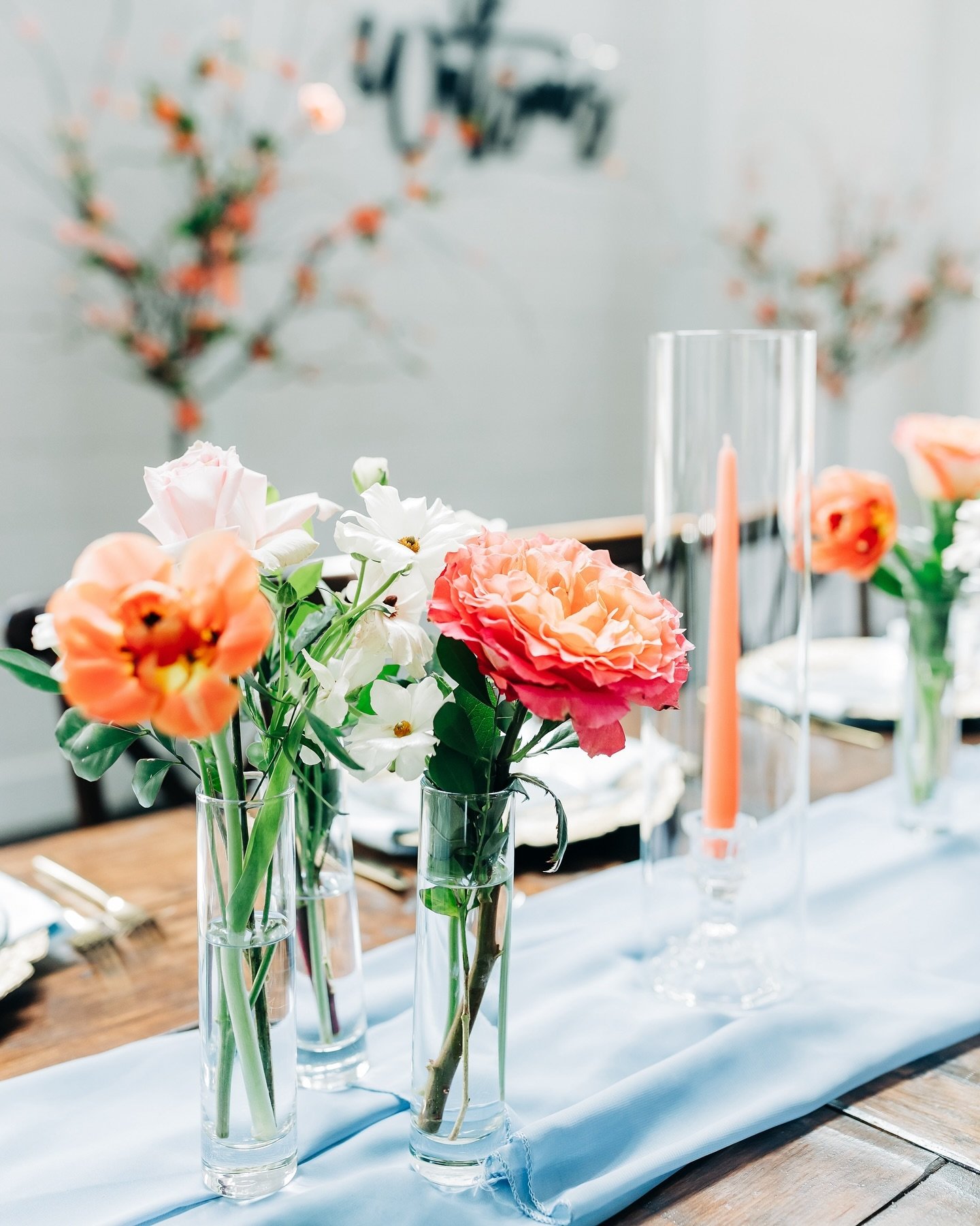 Happy Friday and wedding weekend to everyone tying the knot!!! ✨🧡🌈🌷

photography @studiollotus | venue @thebarnatwhiteoaks | rentals, florals and coordinating @celebrationseventsandtents