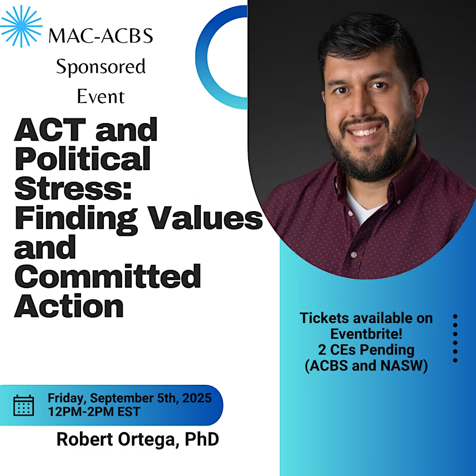 ACT and Political Stress: Finding Values and Committed Action