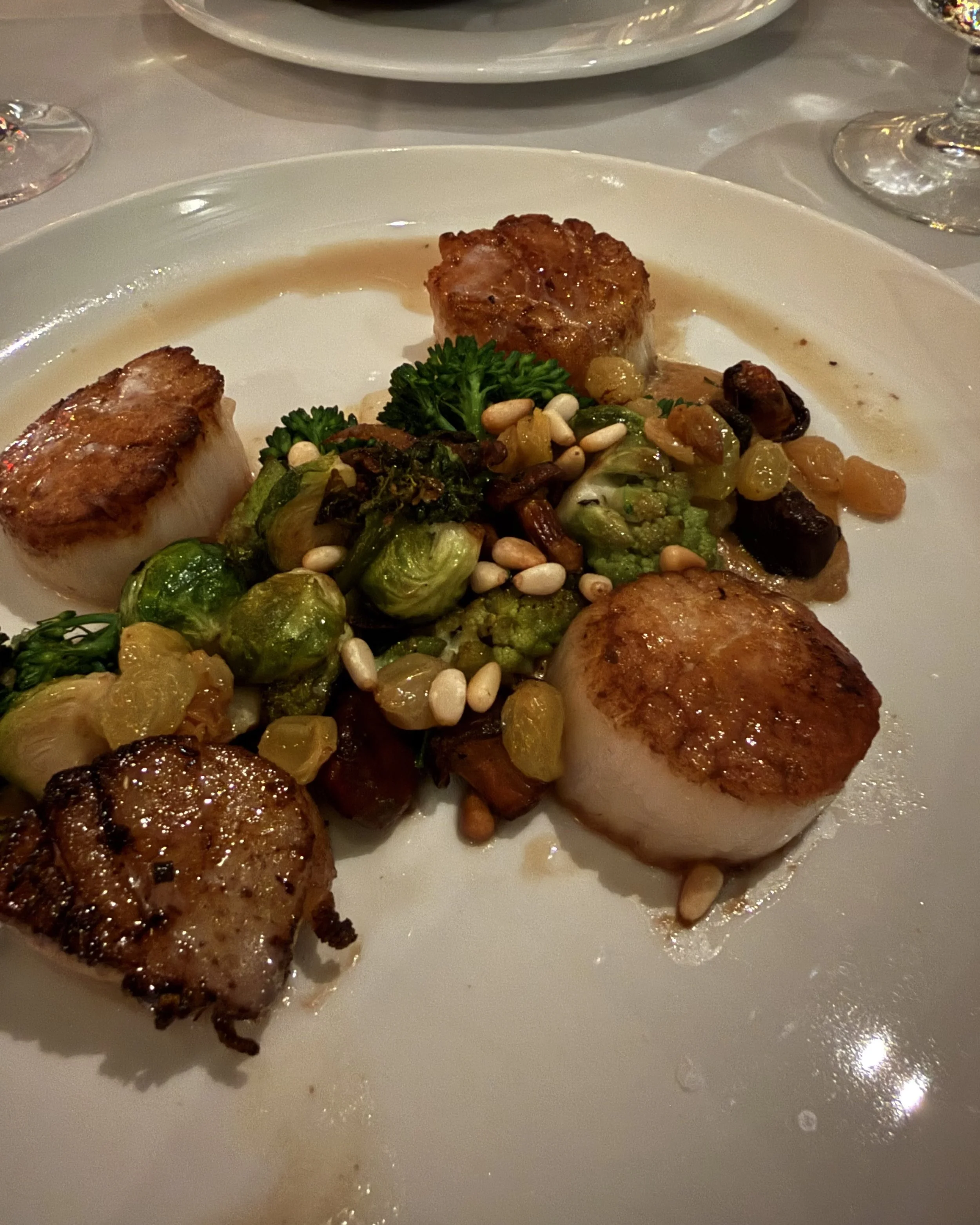 Pan Seared Scallops