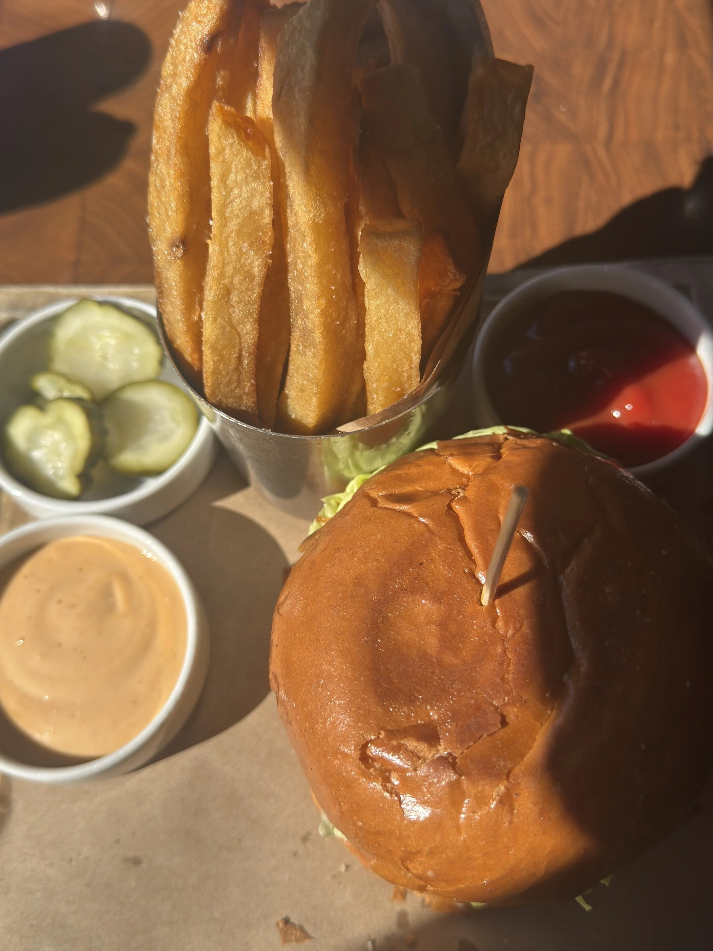 Simple Burger Sandwich