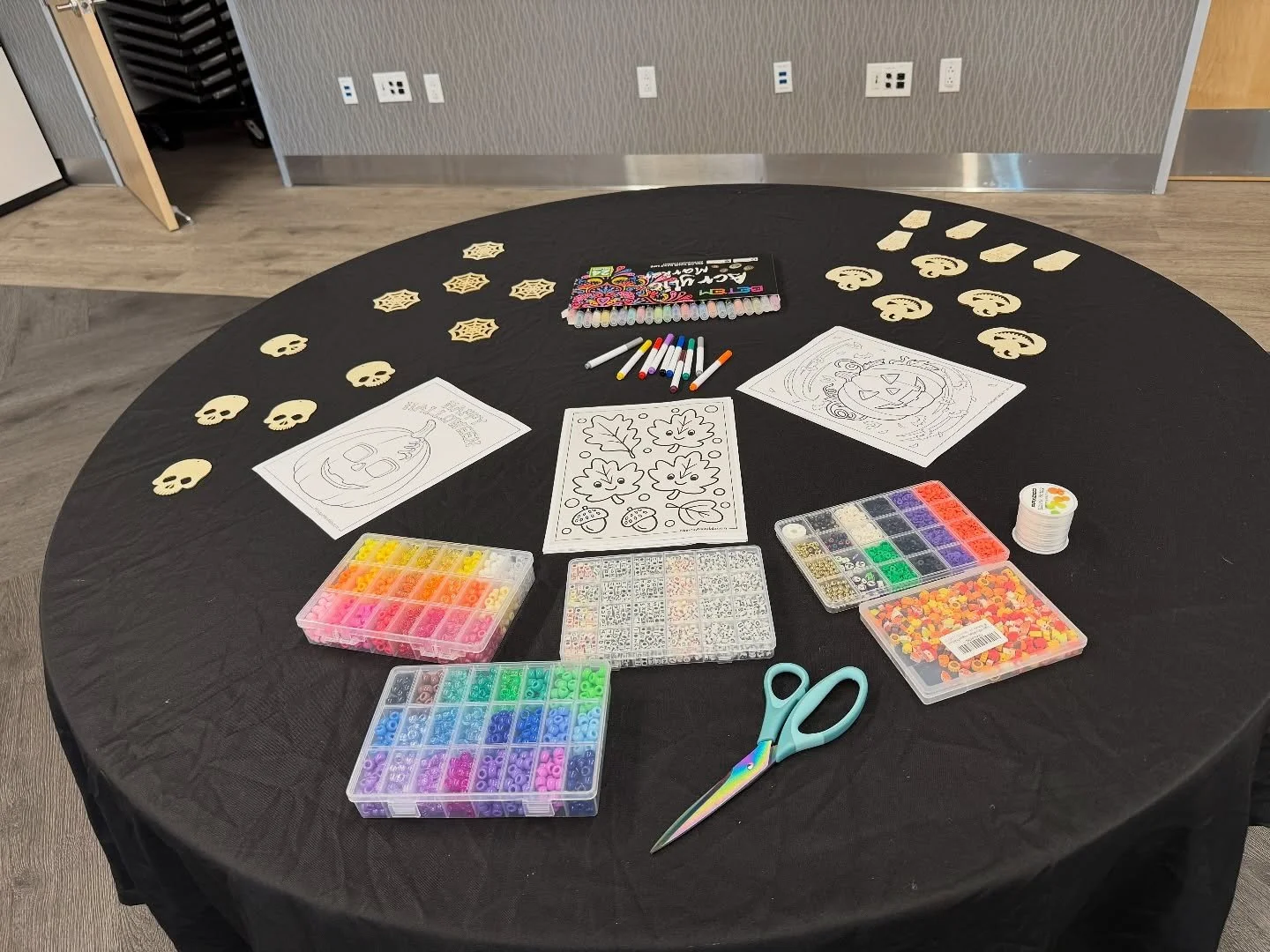 Family fall Craft &amp; movie night is about to get going! We hope to see you shortly.