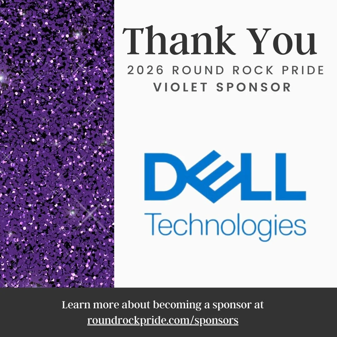💖 A huge thank you to @delltech  for supporting #RoundRockPride2026! 🏳️&zwj;🌈 Because of partners like you, we continue to uplift our community, celebrate authenticity, and create spaces for all. We&rsquo;re so grateful for your support! 🌈