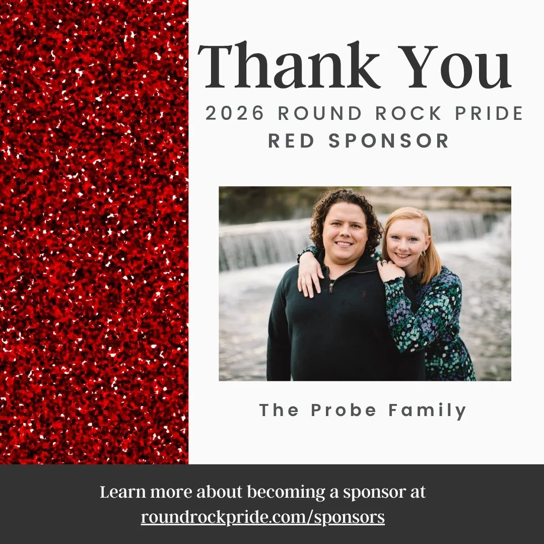 💖 A huge thank you to the Probe Family for supporting #RoundRockPride2026! 🏳️&zwj;🌈 Because of partners like you, we continue to uplift our community, celebrate authenticity, and create spaces for all. We&rsquo;re so grateful for your support! 🌈