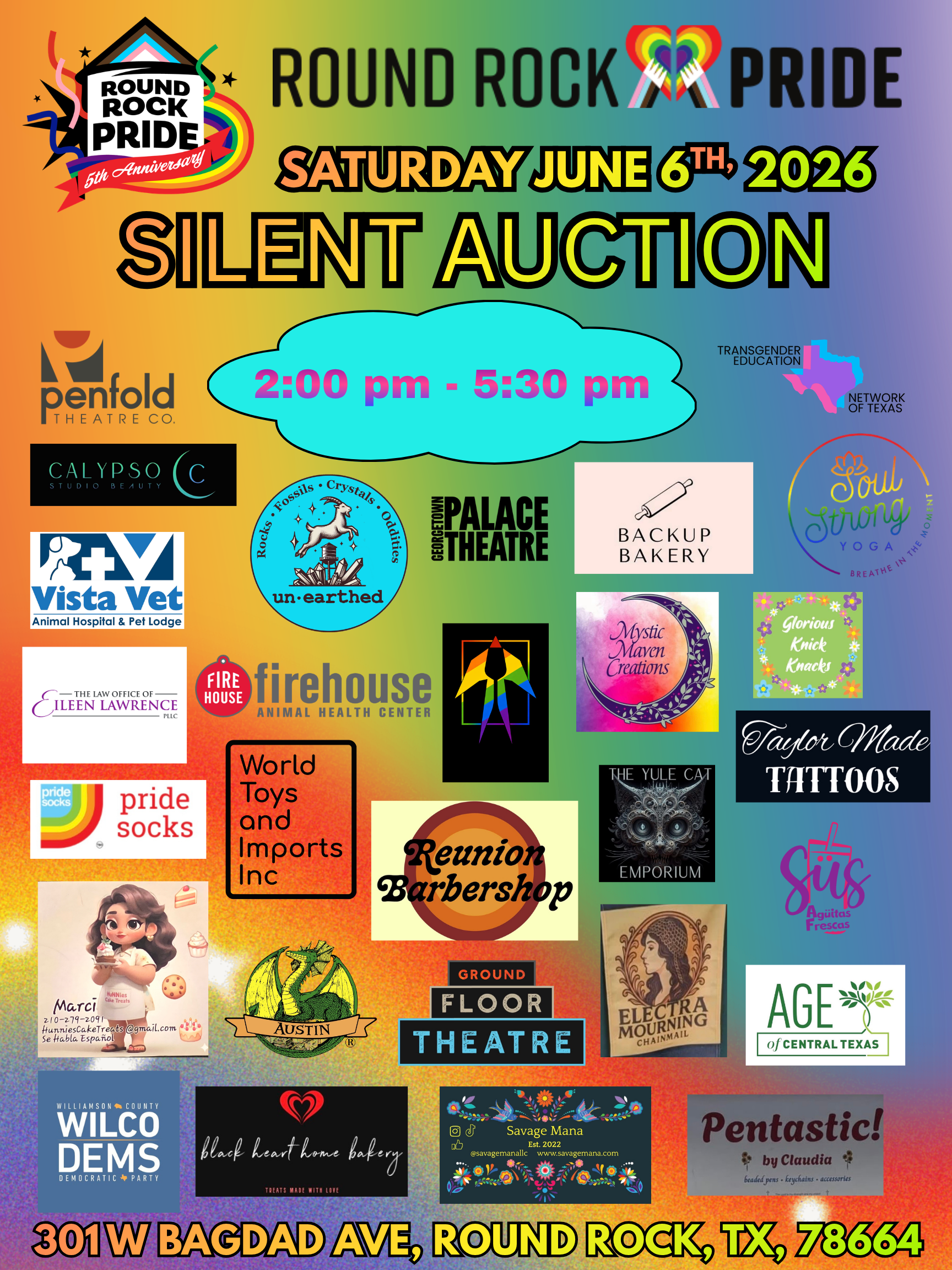 Round Rock Pride Silent Auction