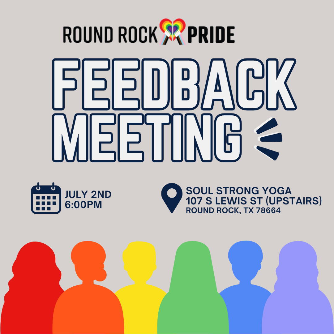 RR Pride Festival Feedback Meeting