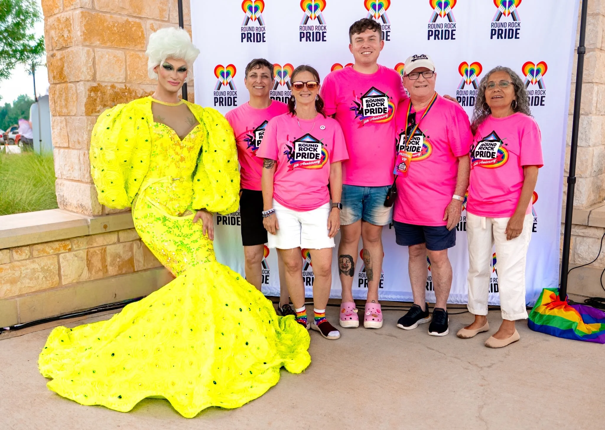 THANK YOU!!!! Happy FIVE years, Round Rock! 

Celebrating with you was bigger, stronger, and more fabulous than ever. 

Round Rock Pride is proof of what can happen when people come together with a shared vision of inclusion, visibility, and belongin