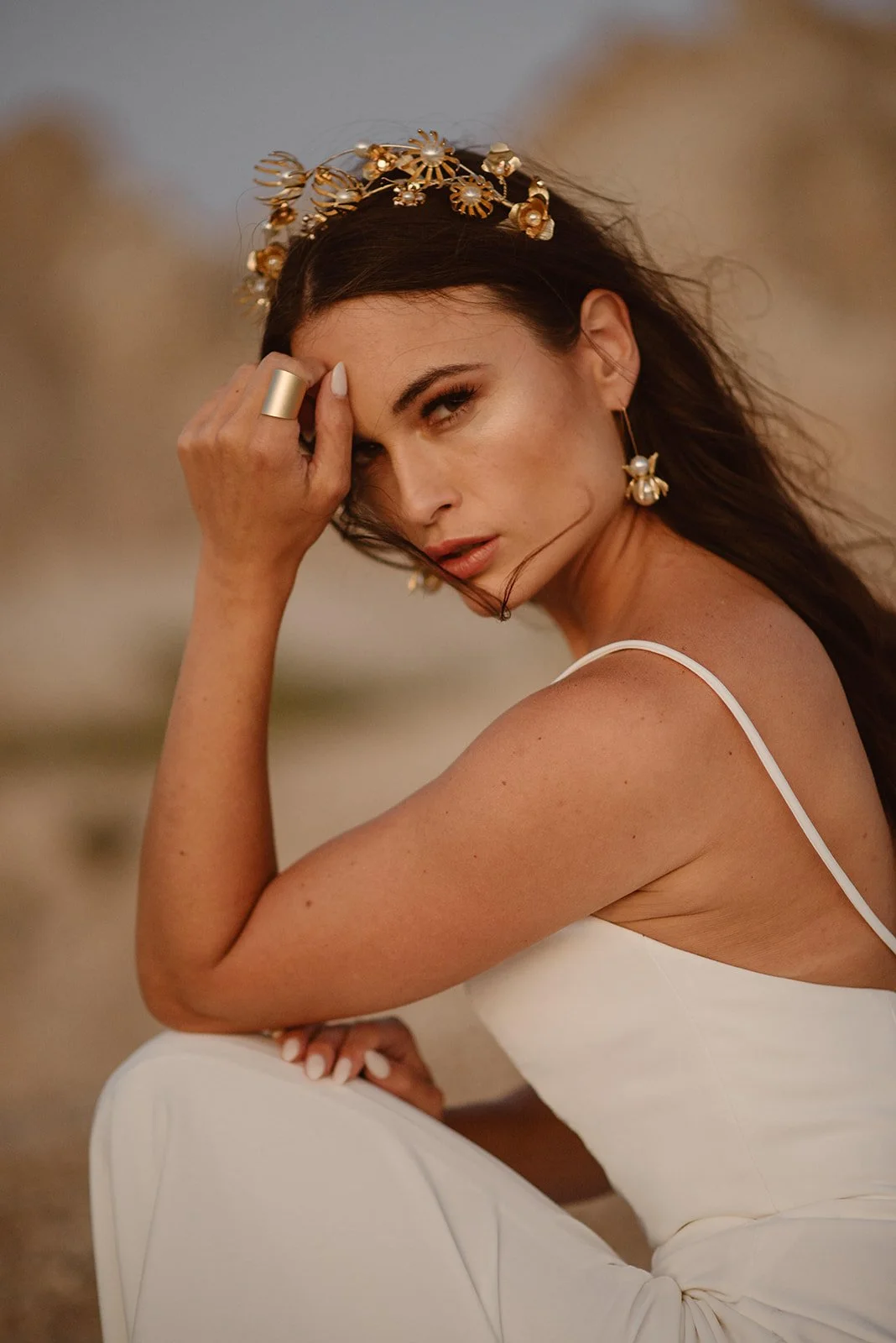 South Dakota Sand Dunes, Bridal Makeup