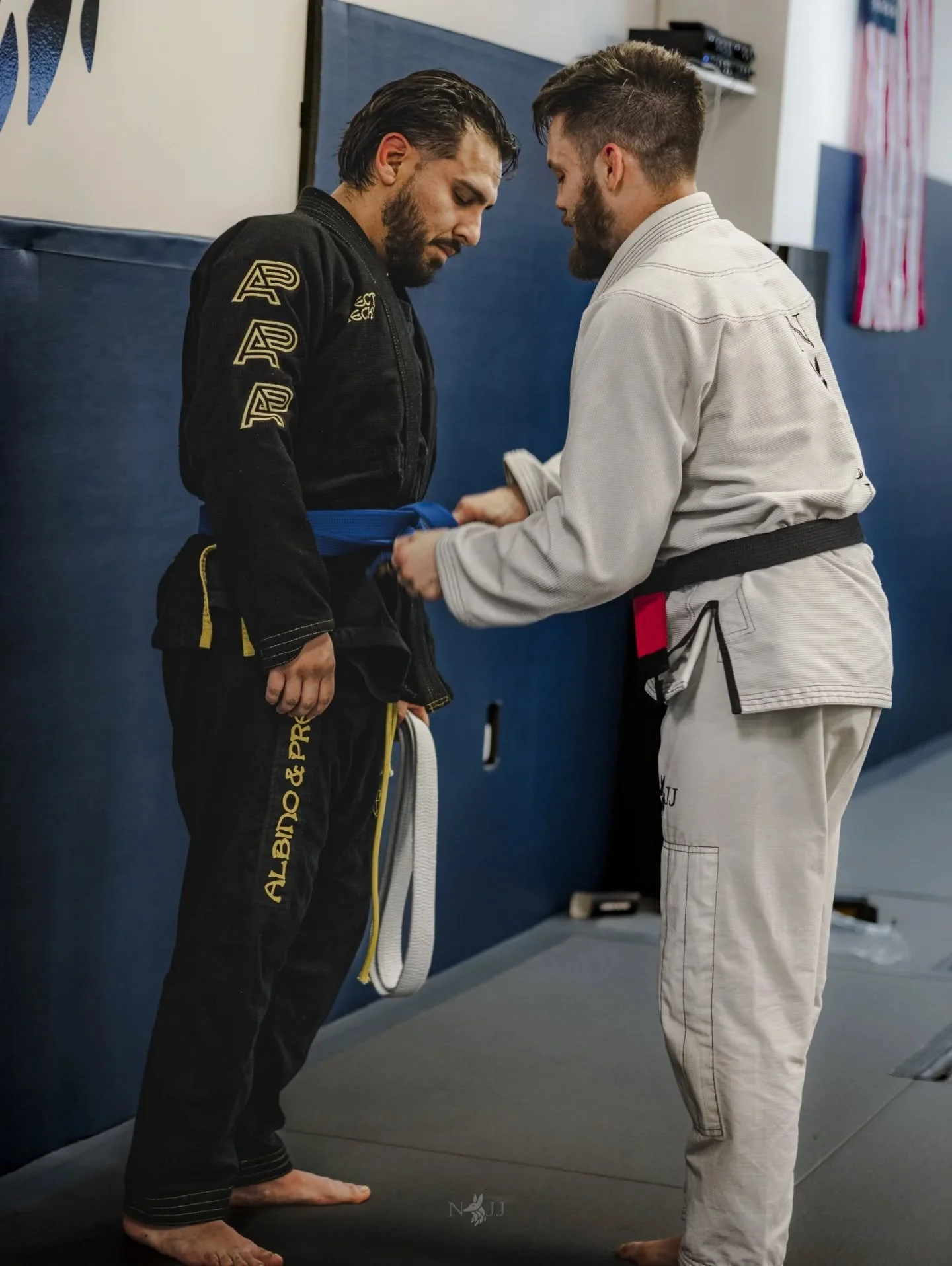A couple of promotions last night! Congrats everyone! 

Keep up the hard work. We've got takedowns tonight! Be there. 

Check out www.nexusajj.com for a FREE class!